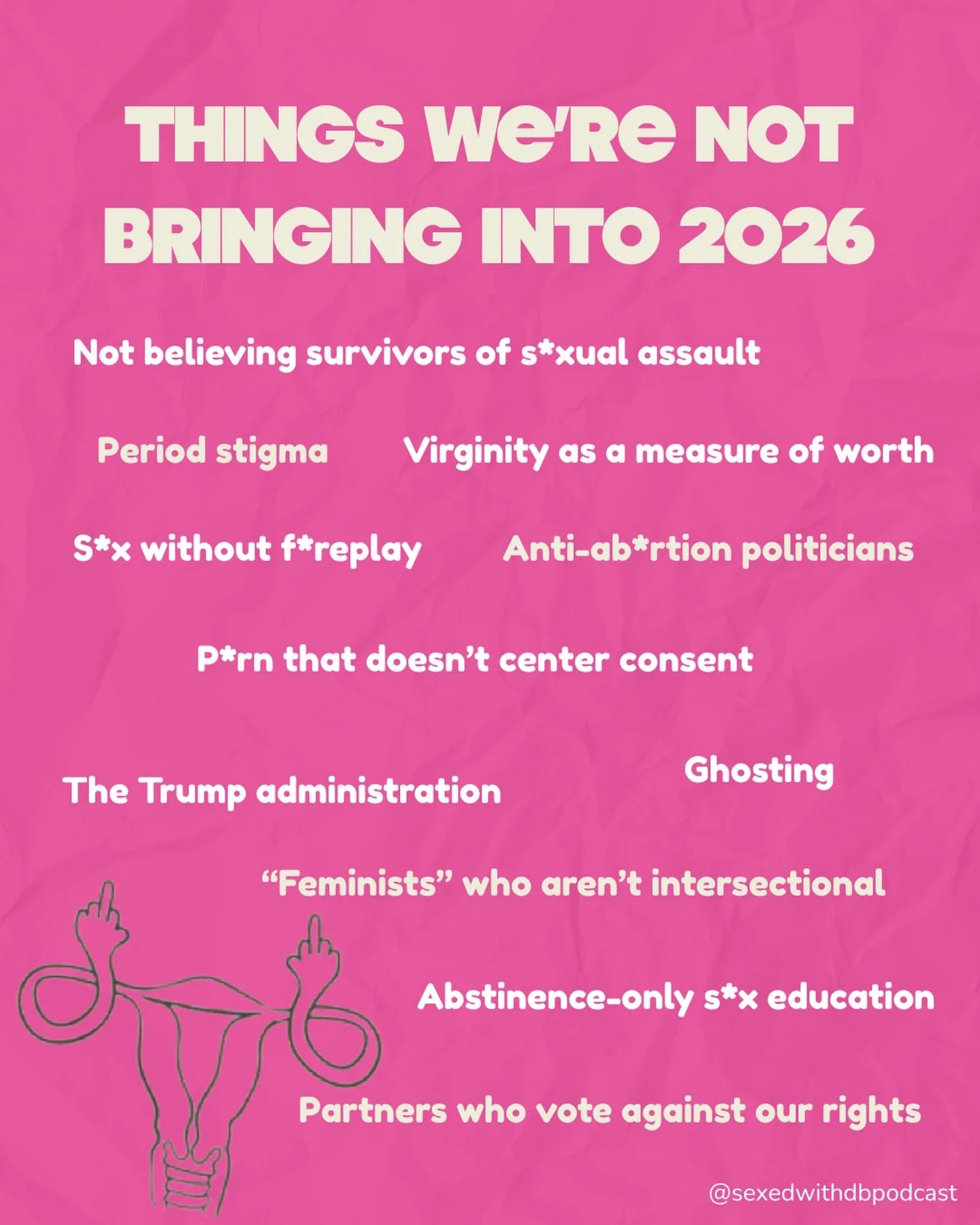 What else do we need to kick to the curb in 2026? Let me know in the comments 👇