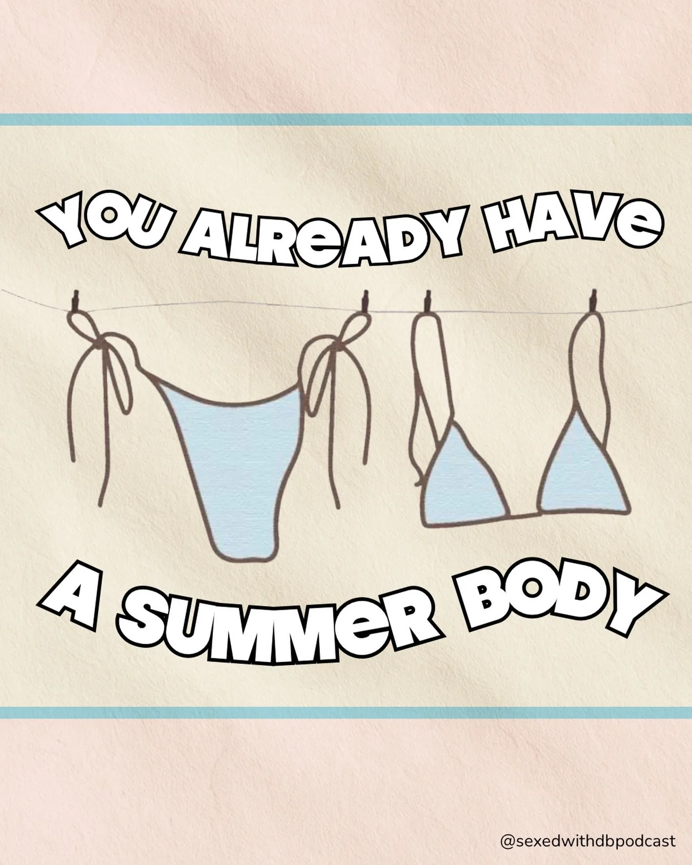The only thing we&rsquo;re judging at the beach this summer?

People who judge other people&rsquo;s bodies.