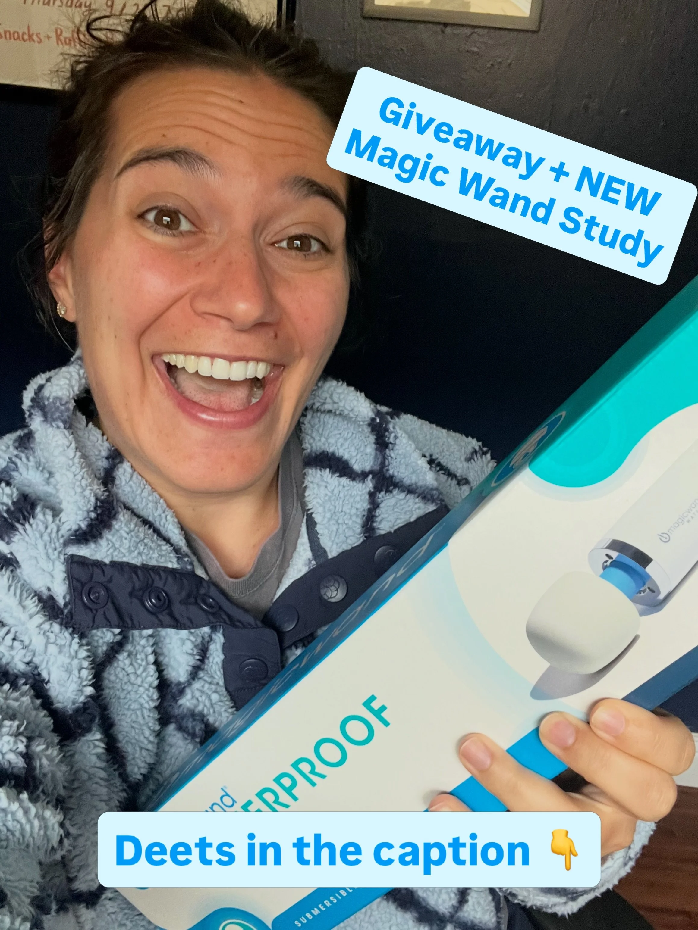 It&rsquo;s a @truemagicwand giveaway! Details for entry below! ⬇️

I have worked with @truemagicwand for YEARS &mdash; and their products remain ESSENTIAL to my personal health, pl*asure, and wellness to this day! 🤸&zwj;♂️

We&rsquo;re teaming up wi