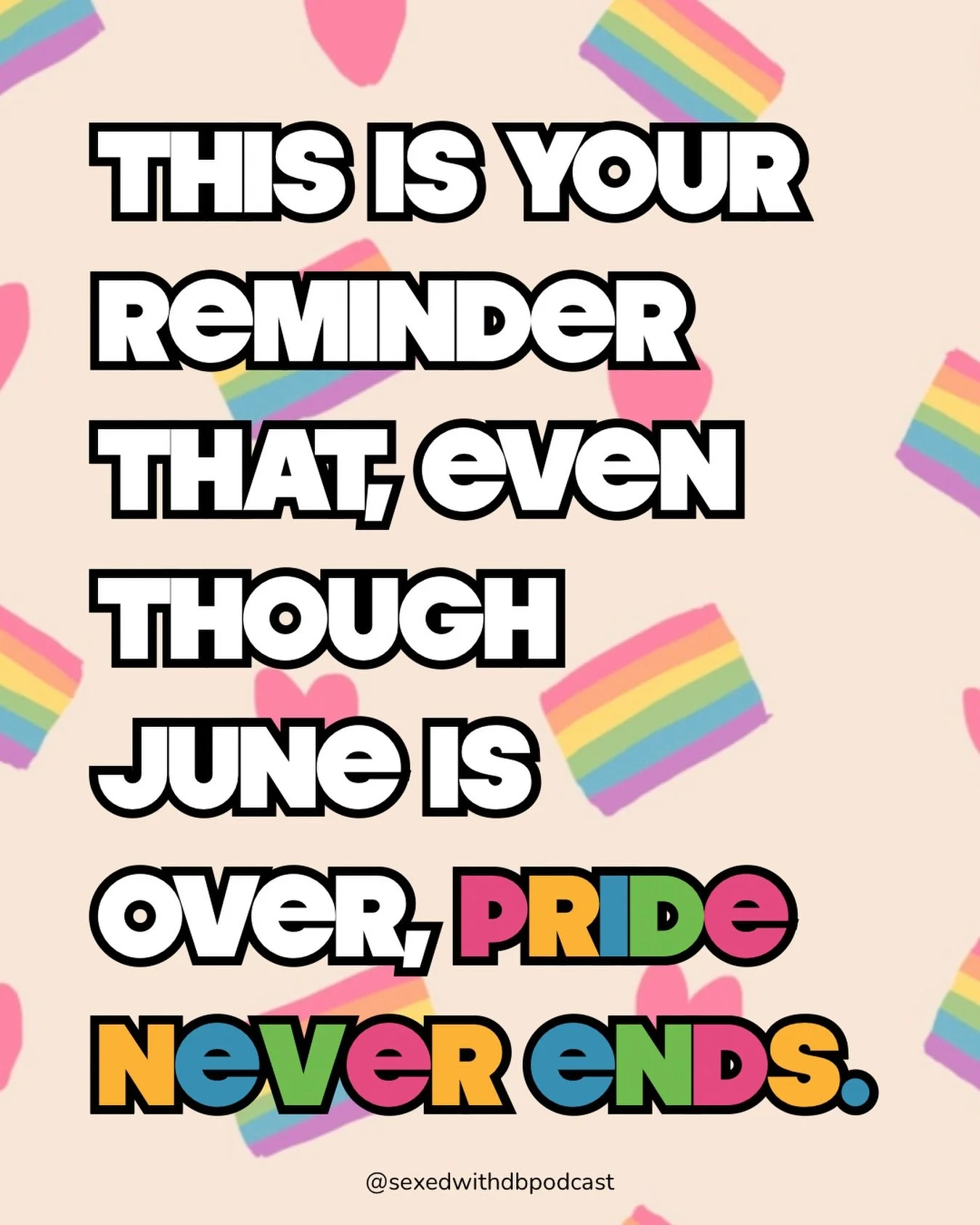 The attacks may not stop, but neither do our resistance, joy, and advocacy 🌈