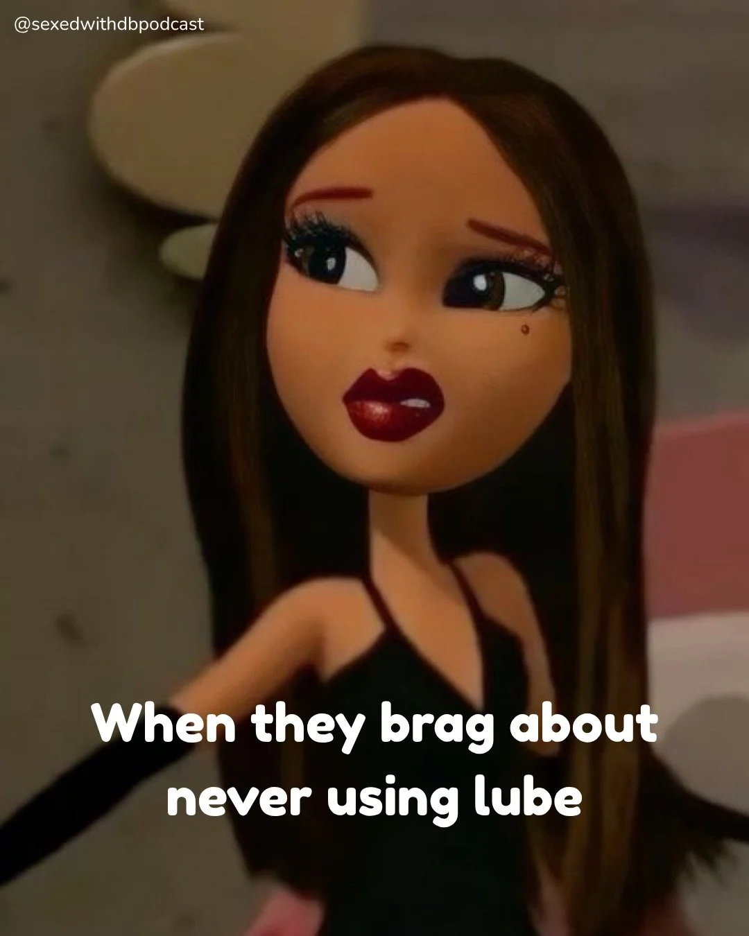 Kind of chic to stock up on @uberlube and then tell everyone about it
