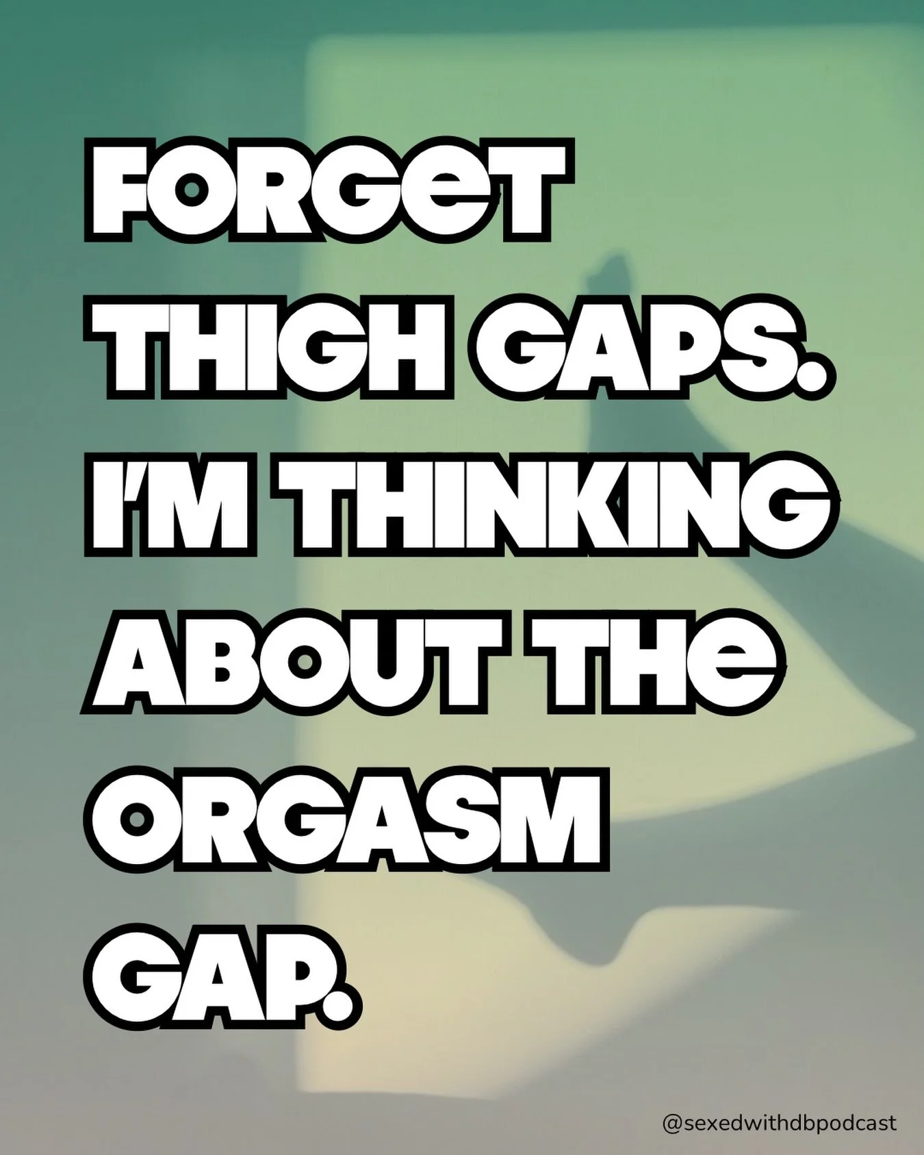 Straight cis men report orgasm rates 22-30% HIGHER than straight cis women.*

And no, this doesn&rsquo;t prove that the female orgasm is a unicorn or that it&rsquo;s easier for men to orgasm.

What it does prove is what happens when we treat men&rsqu