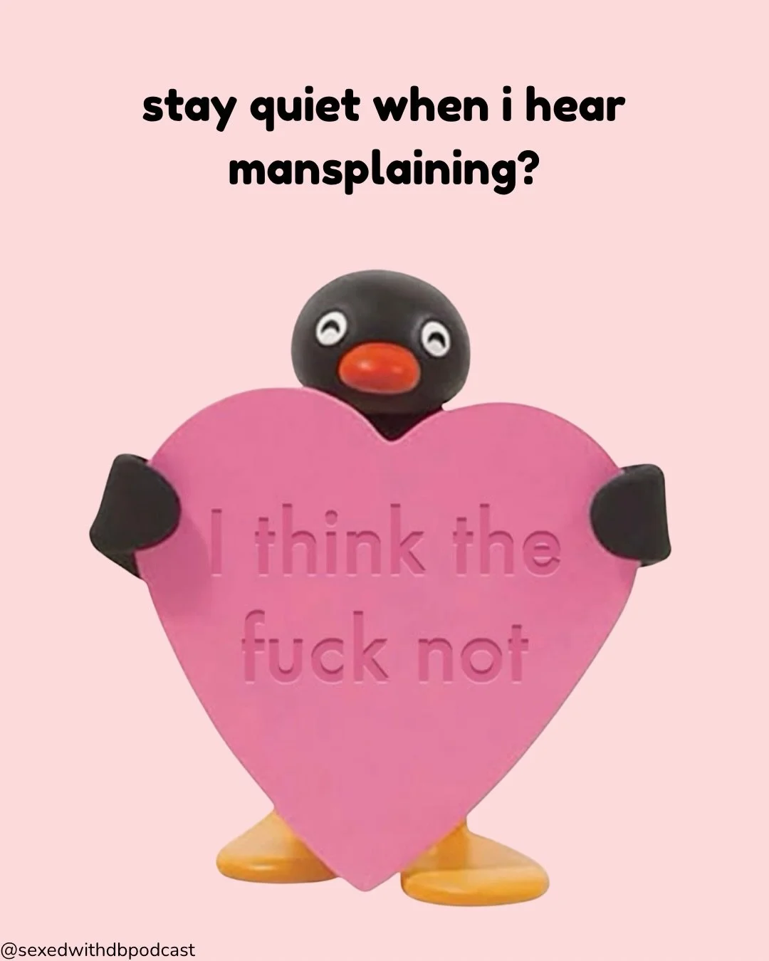 Sometimes, the hottest thing you can be is loud against the patriarchy 🥵