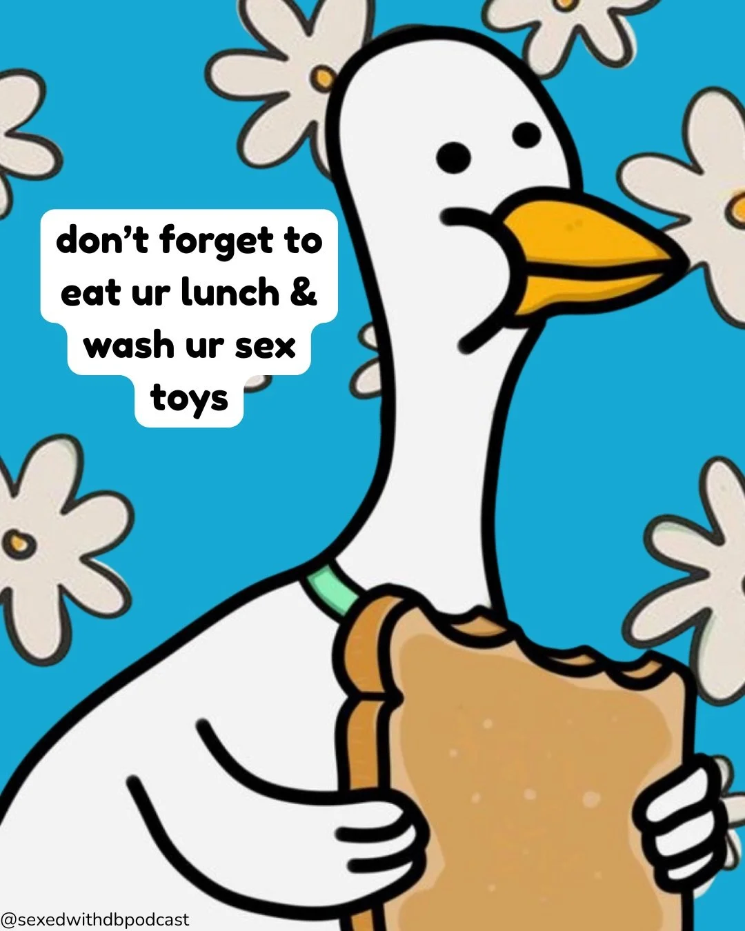 don&rsquo;t forget too be a silly goose &amp; a menace to patriarchy ✨