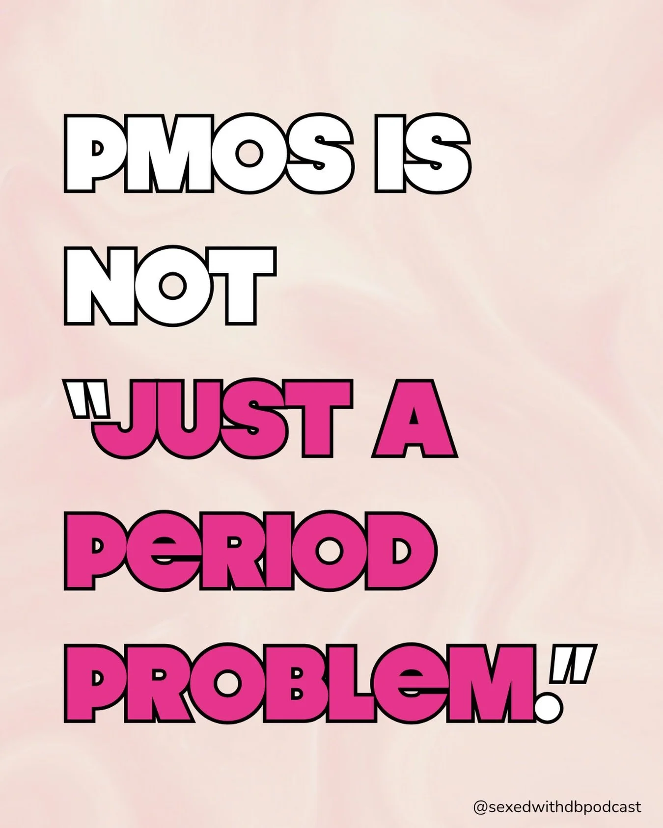 This is your #PMOSAwarenessMonth that the majority of people (70%) living with PMOS are STILL waiting for a diagnosis.

One simple way we can bring about change (and MUCH-needed relief)? By busting the myths that continue to delay treatment.