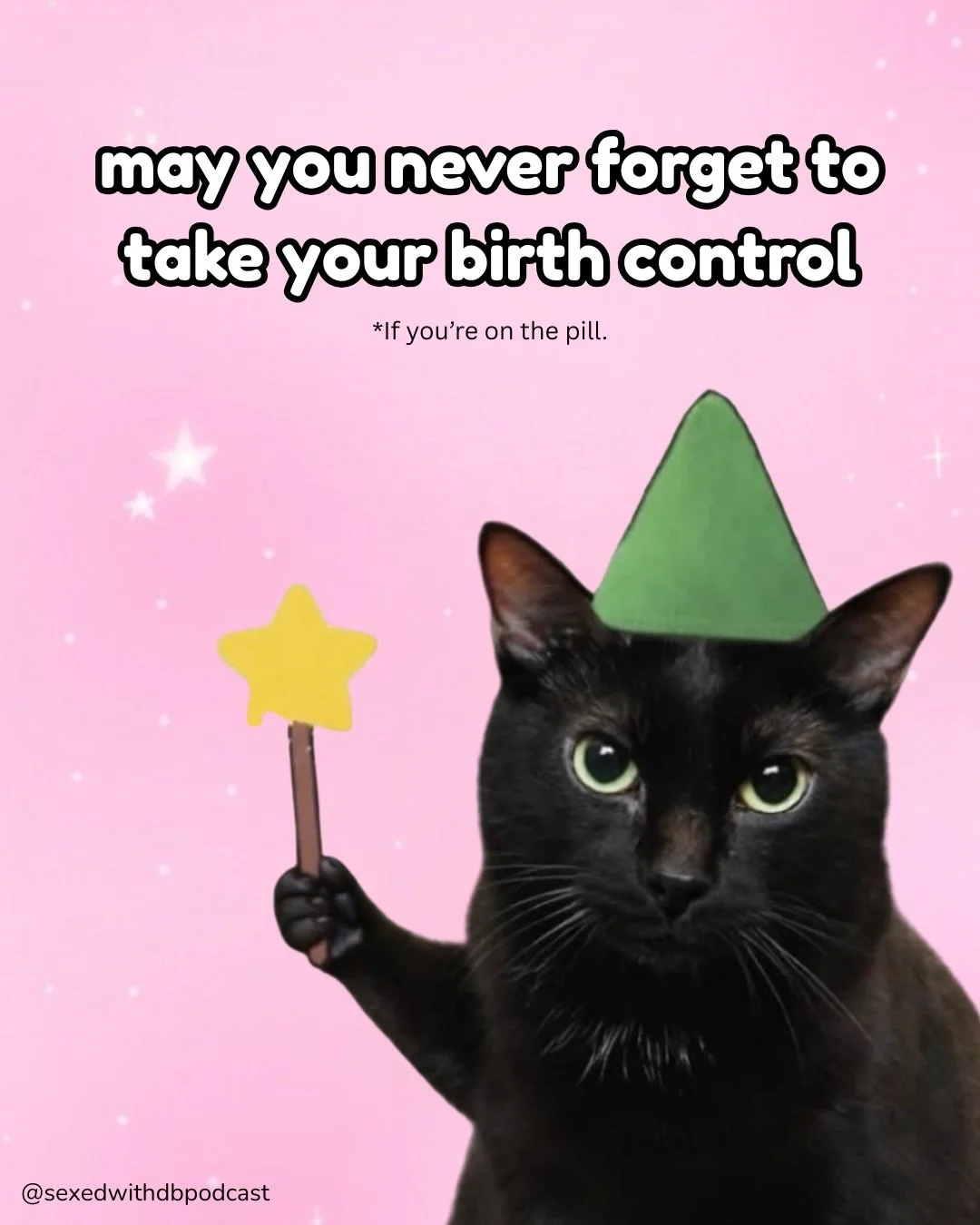 honestly, we could all use a sex-positive fairy godcat ✨