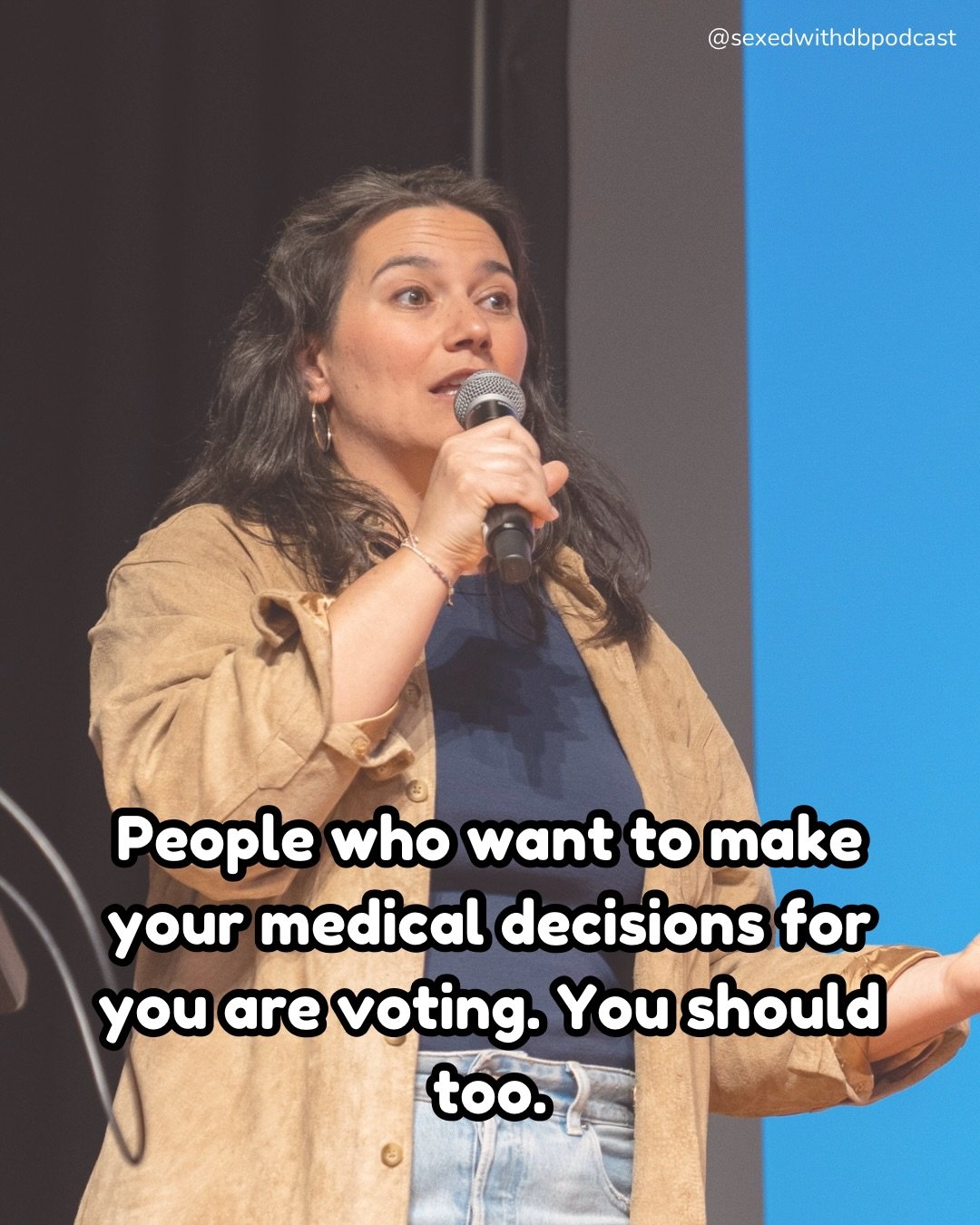 Wake up, babe&mdash;our rights are on the ballot.

👇 Have you made your voting plan? Brag in the comments!