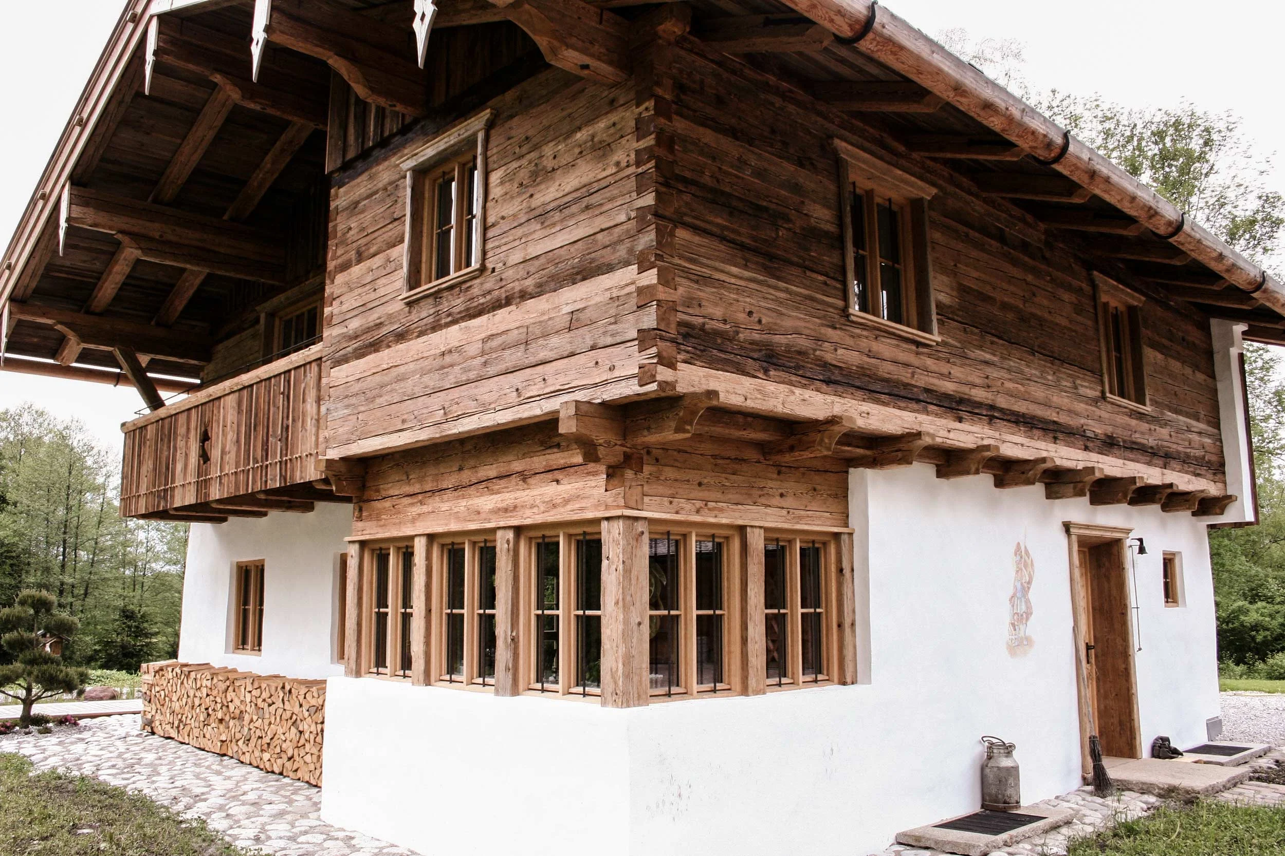 Blockhaus am Teich Projekt — ZIMMEREI STOIB