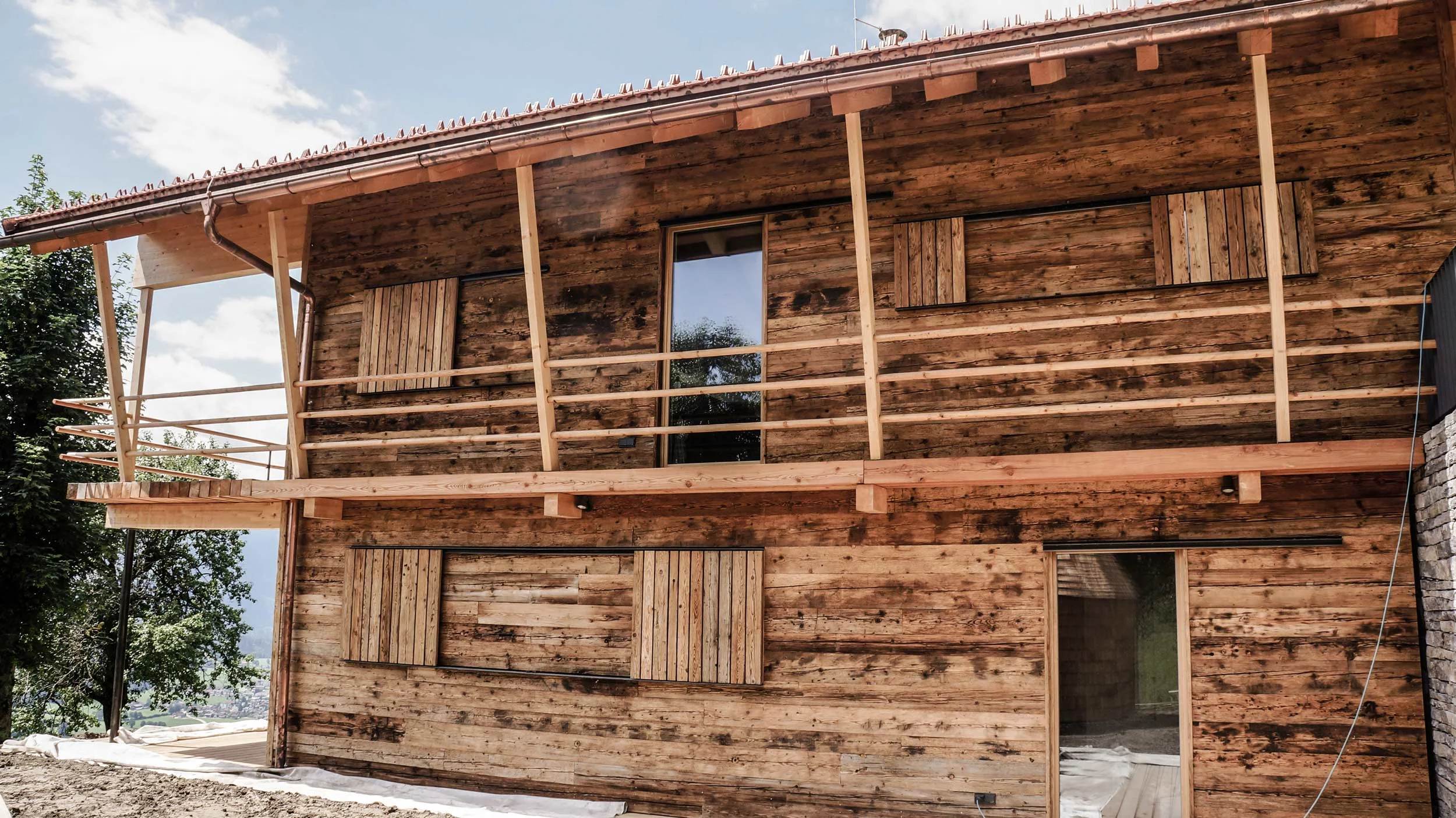 Chalet in den Bergen Projekt — ZIMMEREI STOIB
