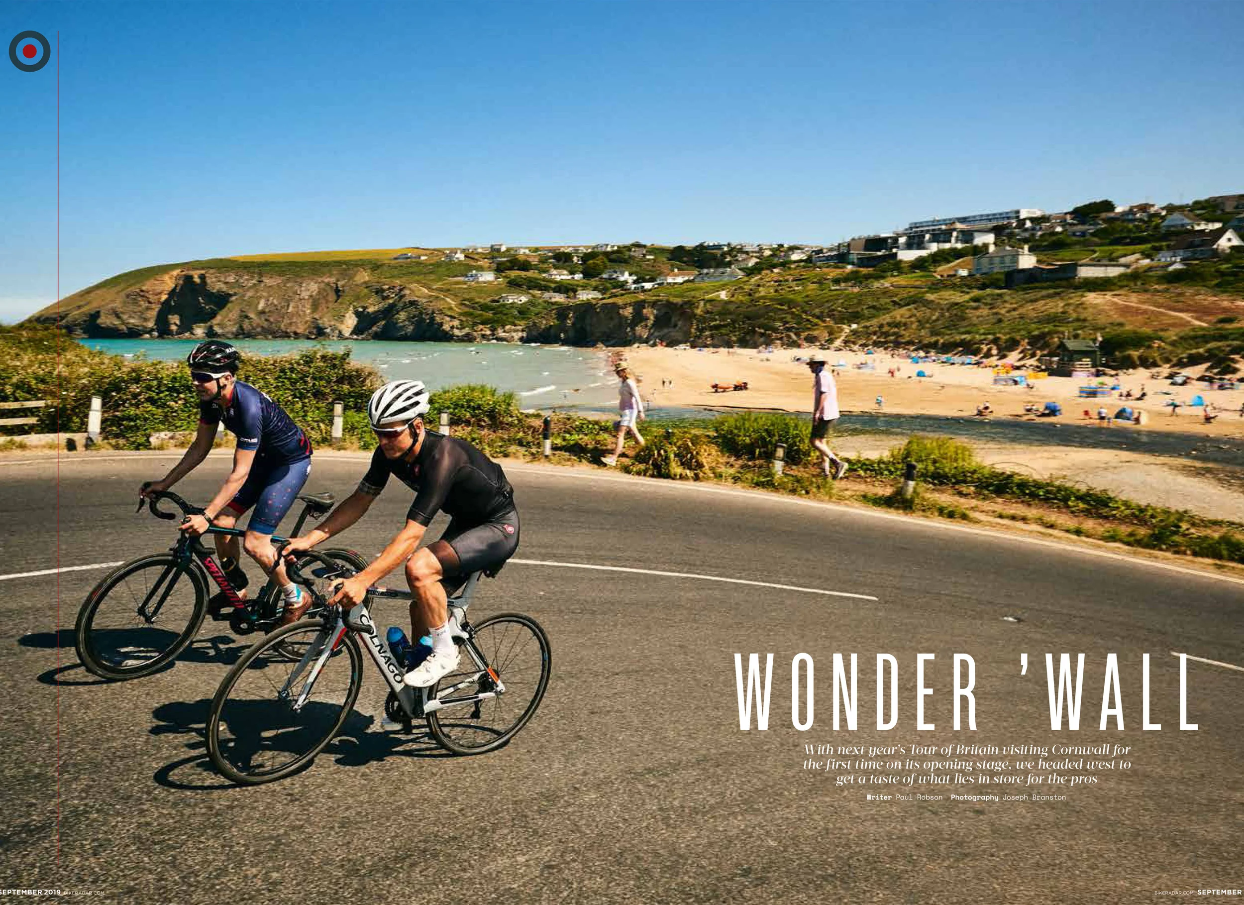 Saint Piran's Jake Alderman in September's Cycling Plus magazine