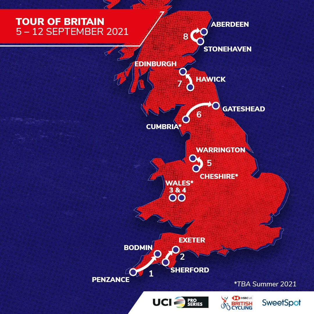 Saint Piran Tour of Britain 2021 Team Revealed