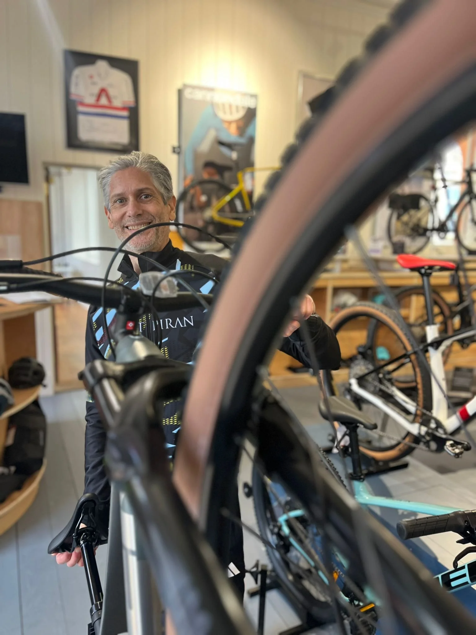 It's New Bike Day for Alex