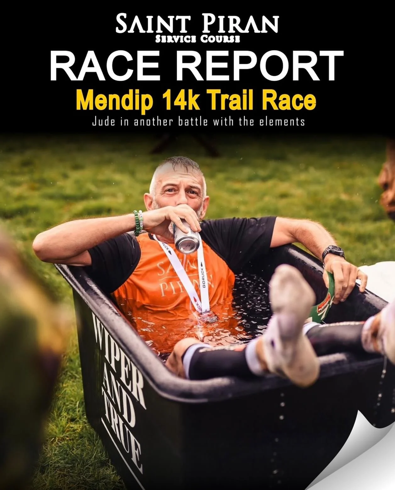 Jude takes on another big race in &lsquo;challenging&rsquo; conditions.  Read the race report on the website. https://saintpiranprocycling.com/race-reports/2026/6/10/epic-adventures-mendip-14k-trail-race