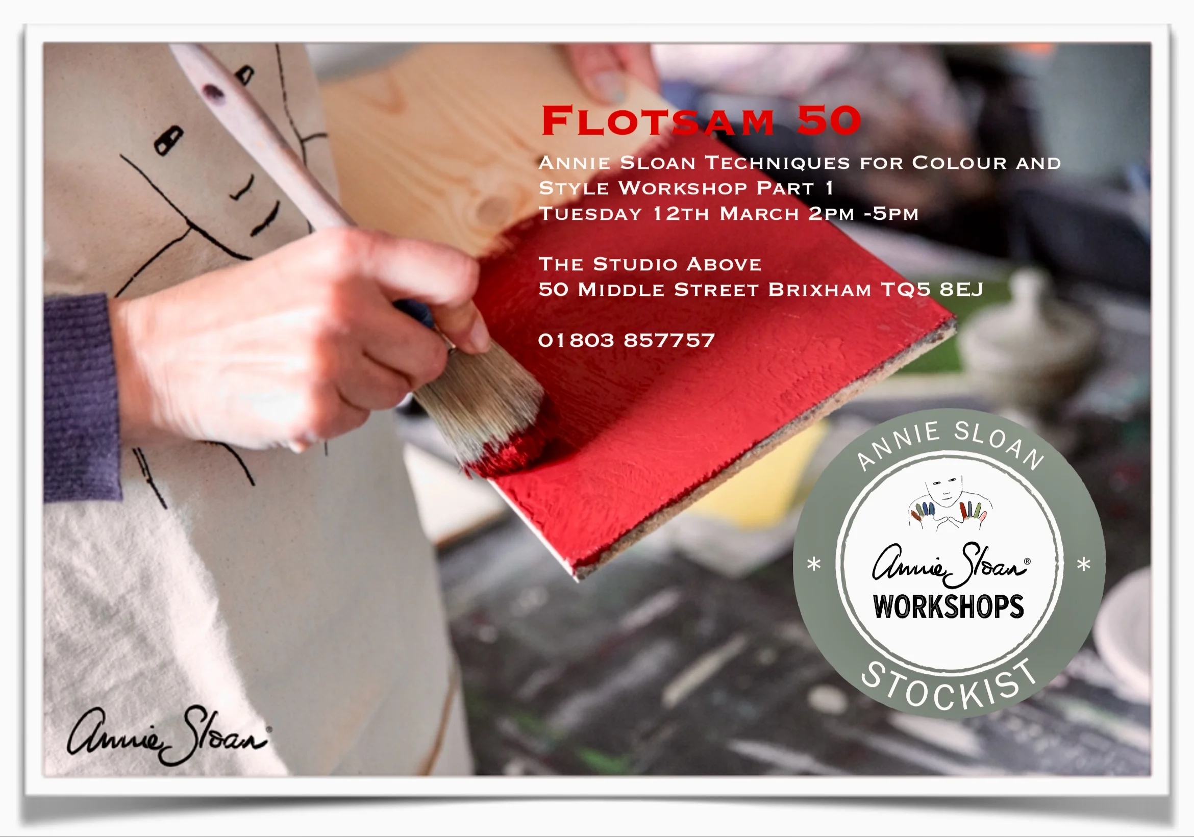 Get Hands On with the introductory course designed to give you confidence to work with chalk paint