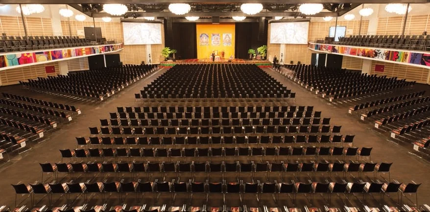 Main congress hall used for opening and closing sessions. Photo credit: Tivoli Hotel & Congress Center