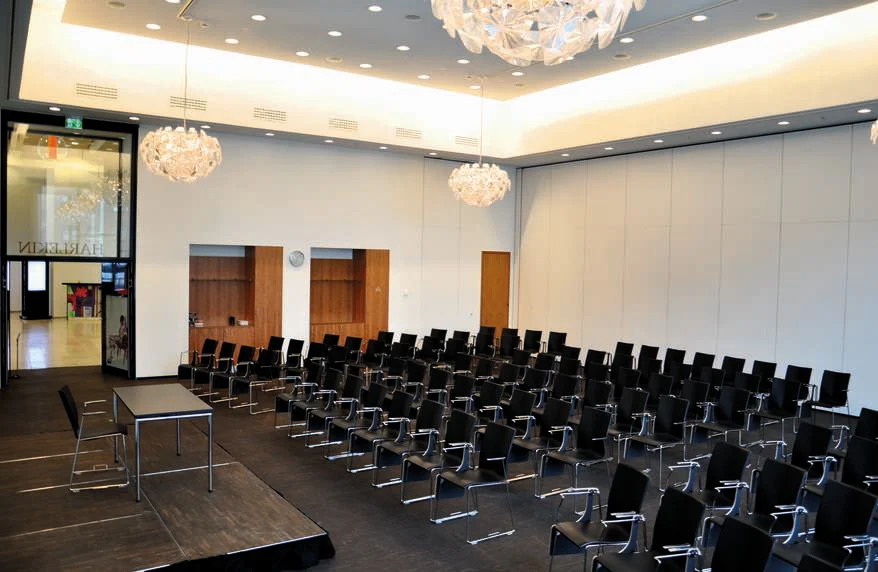 Breakout room used for parallel session presentations Photo credit: Tivoli Hotel & Congress Center