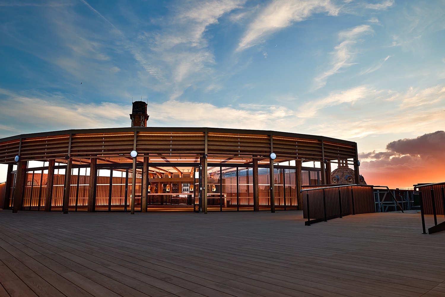 Helideck Harrods, London by Kendall King Scott Architects