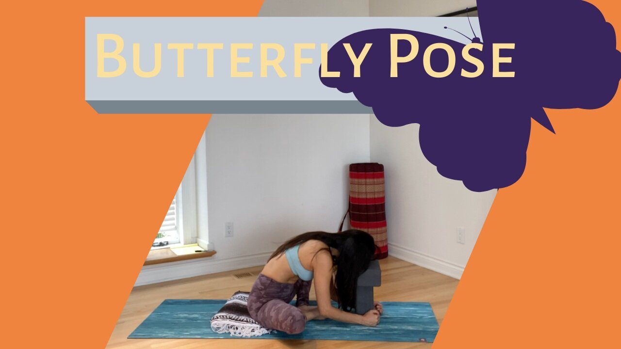 Butterfly Yoga Pose or Titliasana is being done by an Indian woman in a  park, Lifestyle Stock Footage ft. Yoga & asanas - Envato Elements