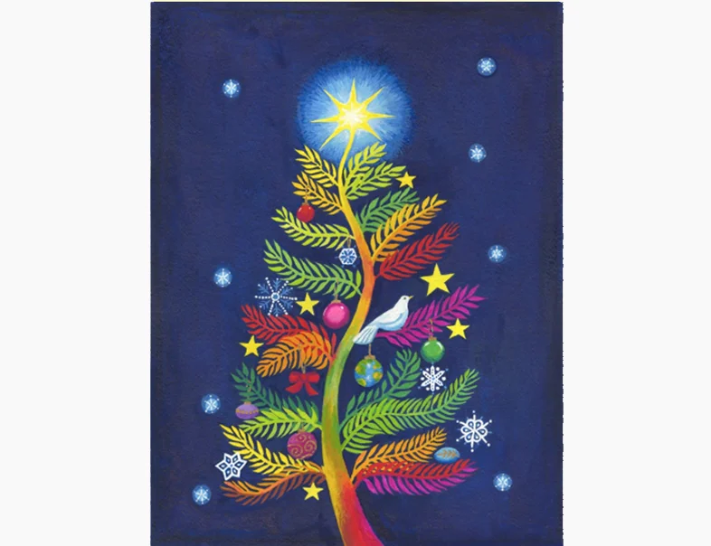 I was pleased to have one of my designs selected as one of the winners in this year's "Most Artistic Greeting Cards" in the Greeting Card Designers Blog.