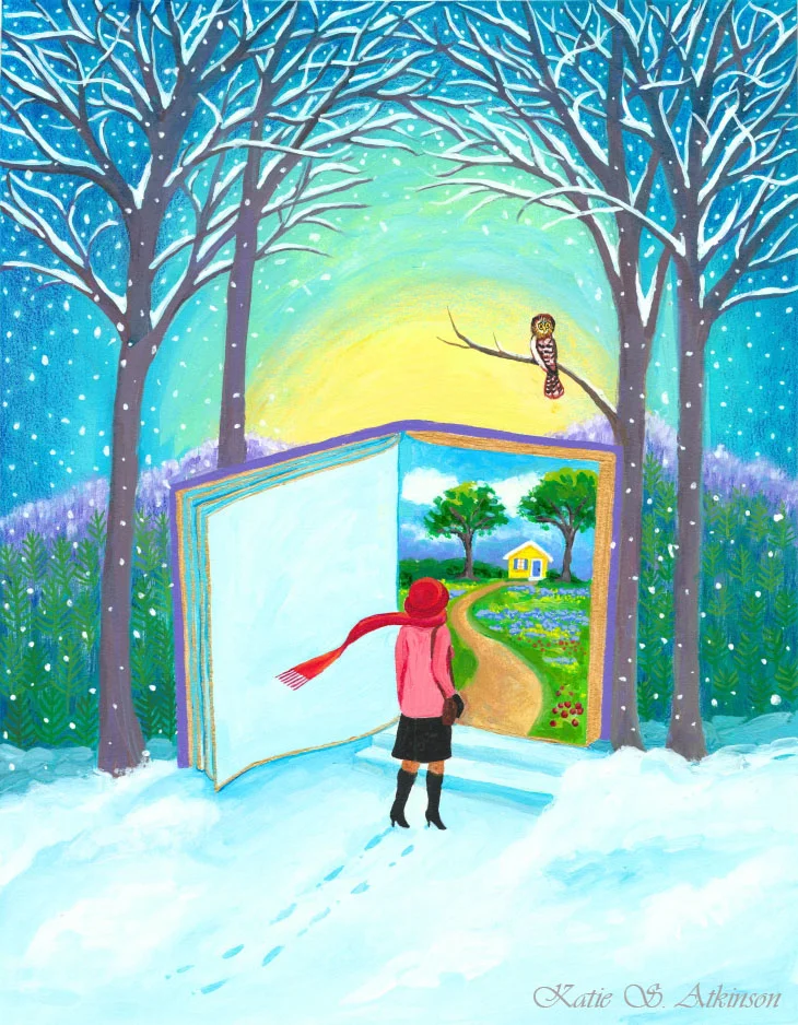 Cover for January/Febuary 2018 issue of Bookmarks magazine