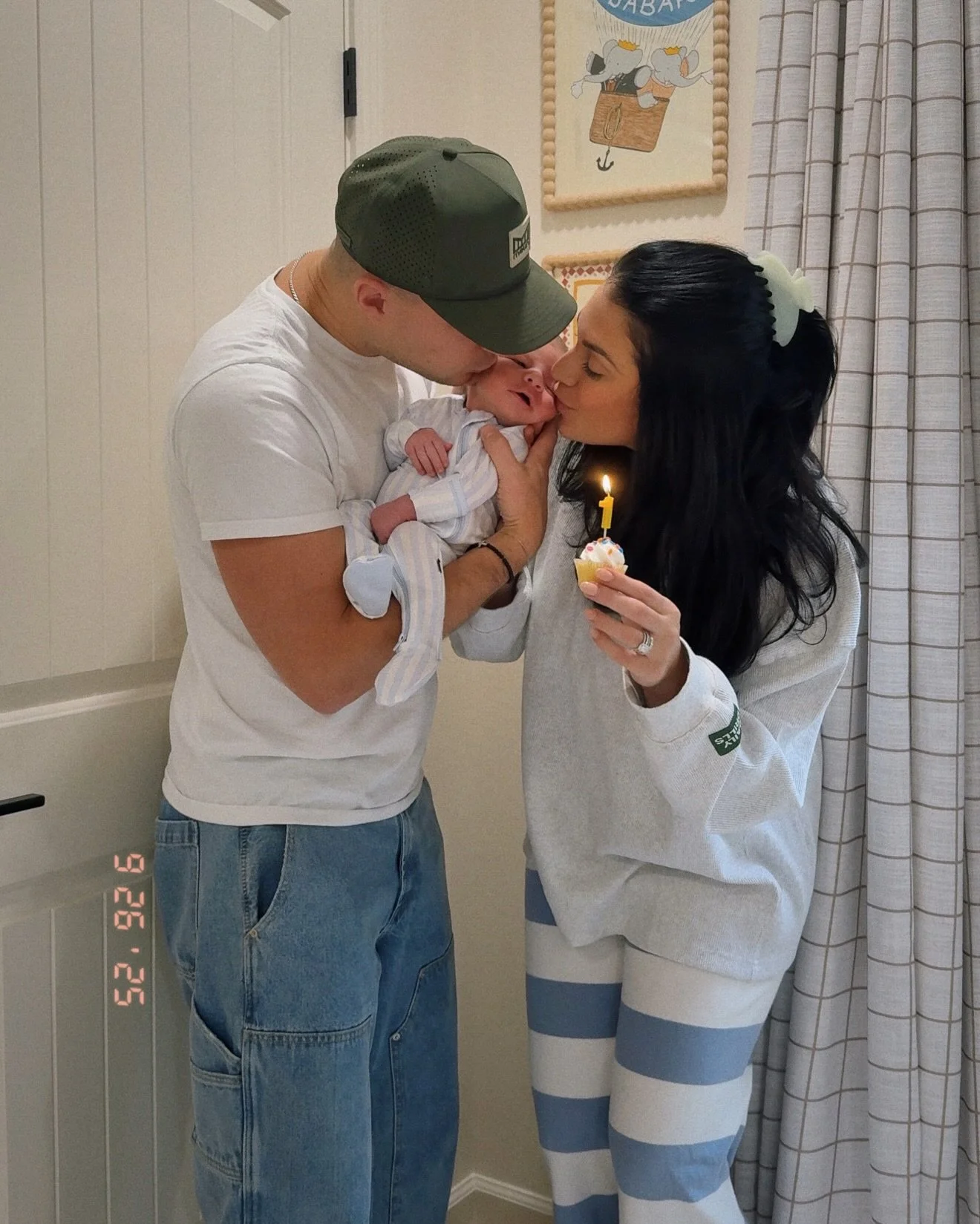 one month of ellis david!! we are totally and completely in love with you, little man. you&rsquo;ve changed us for the better1️⃣🎂🥳