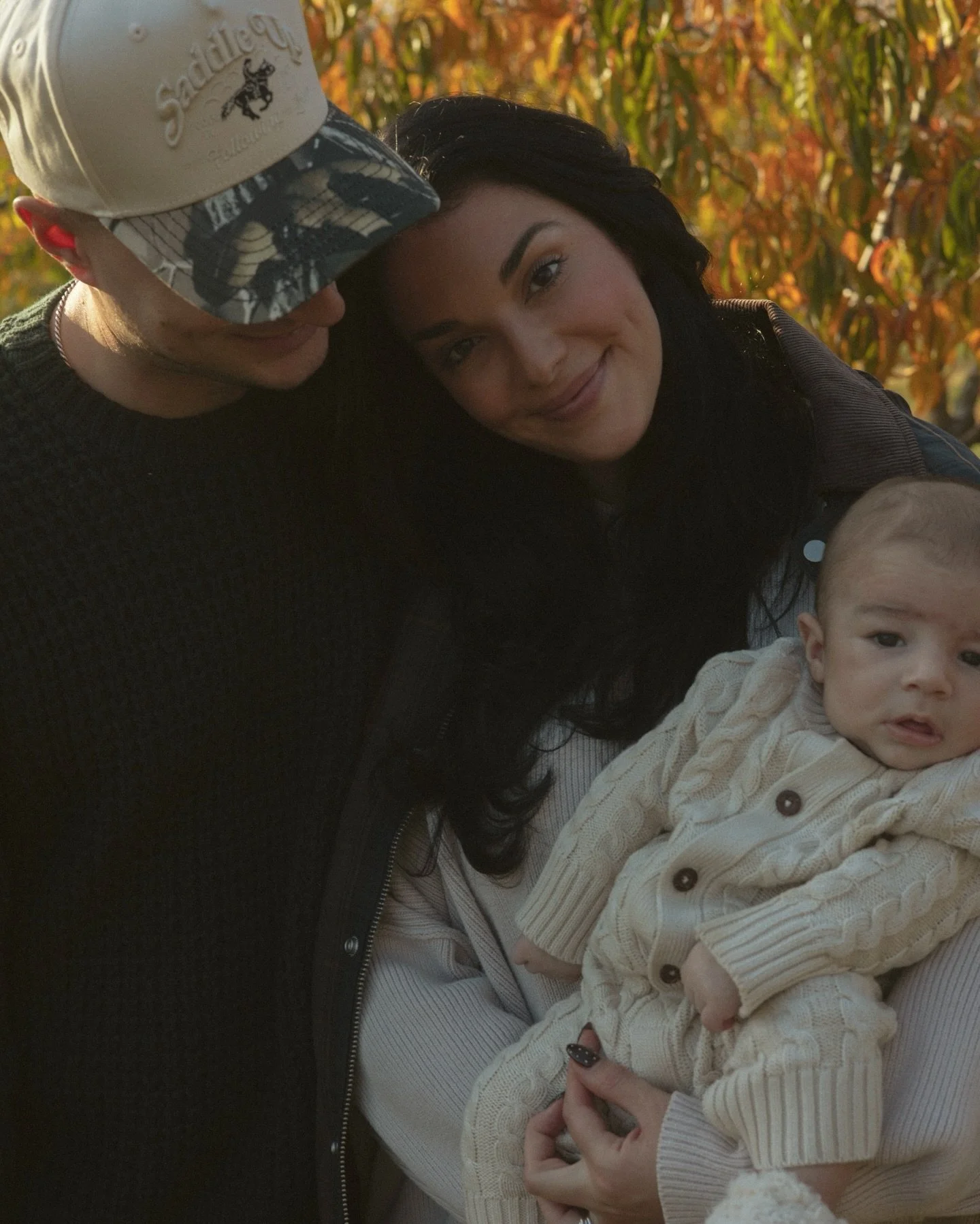 my favorite turkeys !! so much extra👼🏼 to be thankful for this year. last thanksgiving we didn&rsquo;t even know about you&hellip; and this one, here you are! smiling &amp; melting our hearts. the greatest gift - blessings abound🙏🏽 

happy thanks