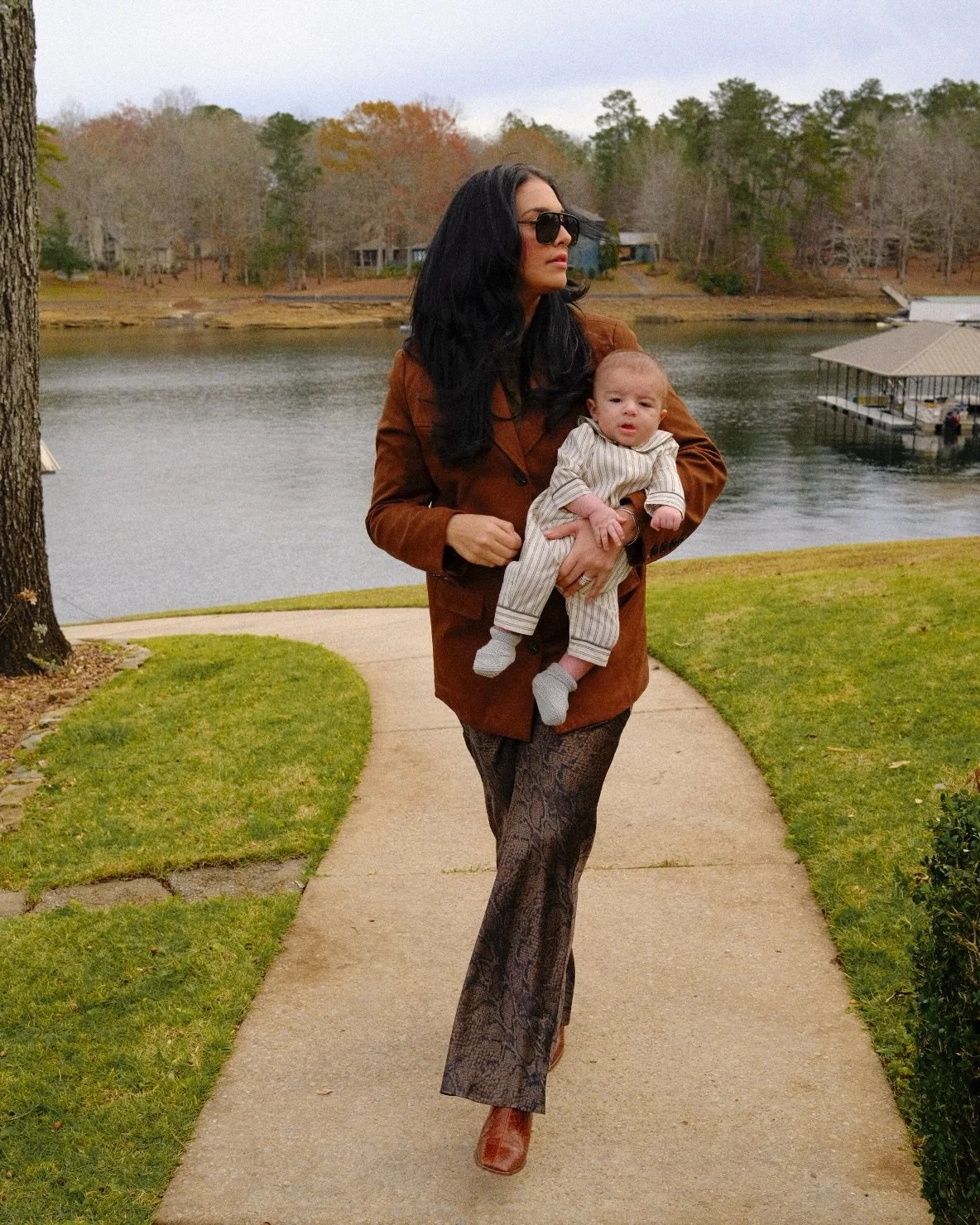 full belly &amp; full heart 🍁🤎 I can&rsquo;t believe we have a THREE month old &mdash; swipe to the end to see!🤭