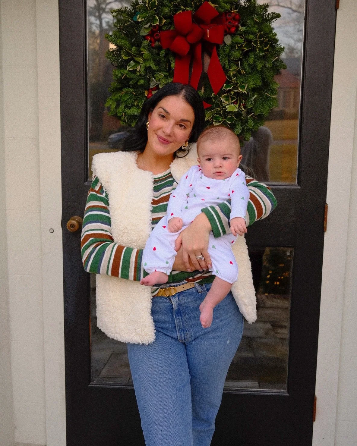 the holidays with a baby sure has been something special🤍 only one more sleep &lsquo;til santa comes!🎅🏼 #christmaseve