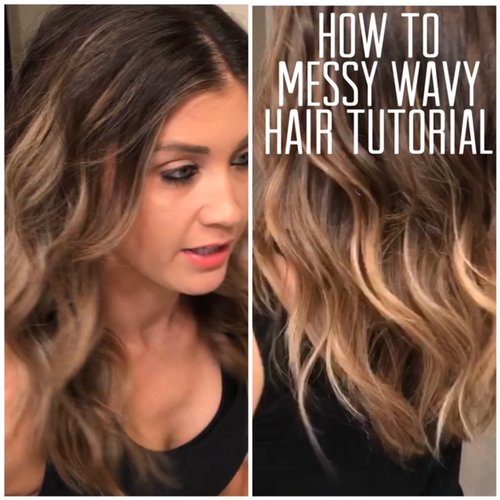 How to get Wavy Hair Tutorial — Mama.Fit.Life.