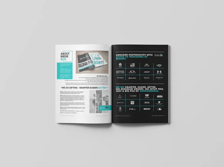 BirdieBox — Catalog Design