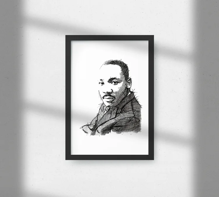 MLK Sketch — Ode