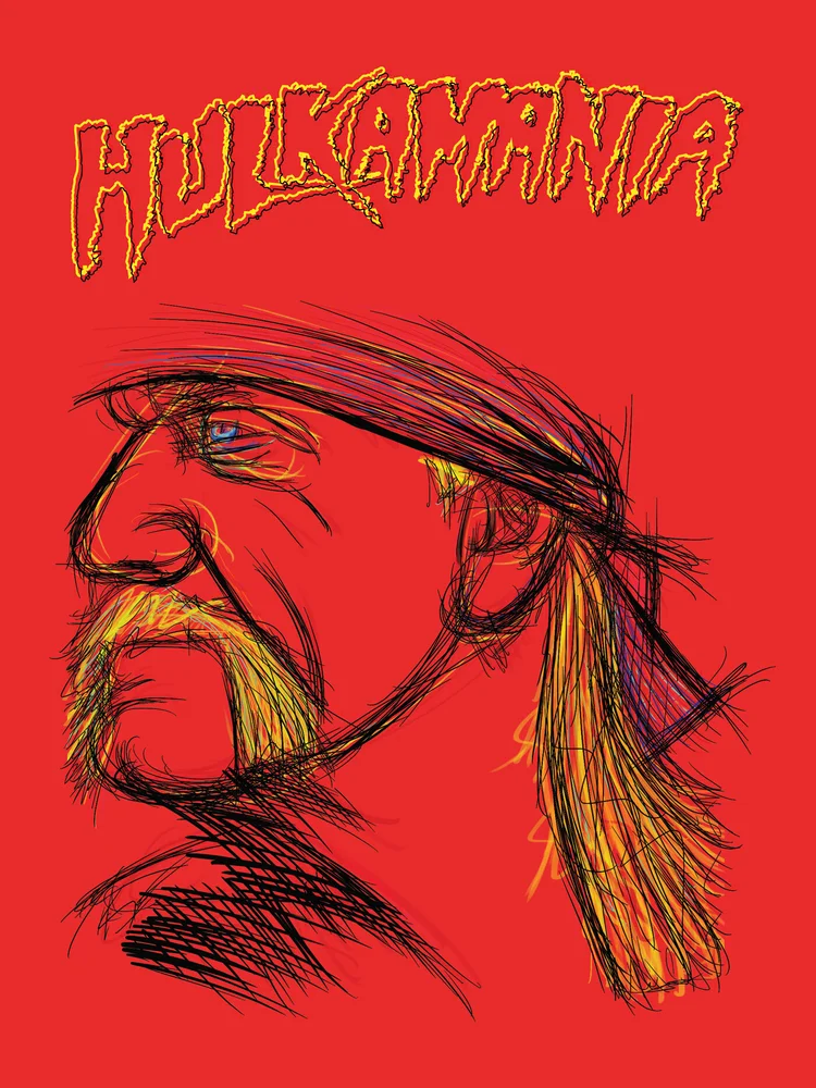 18x24 Hulk Hogan Poster
