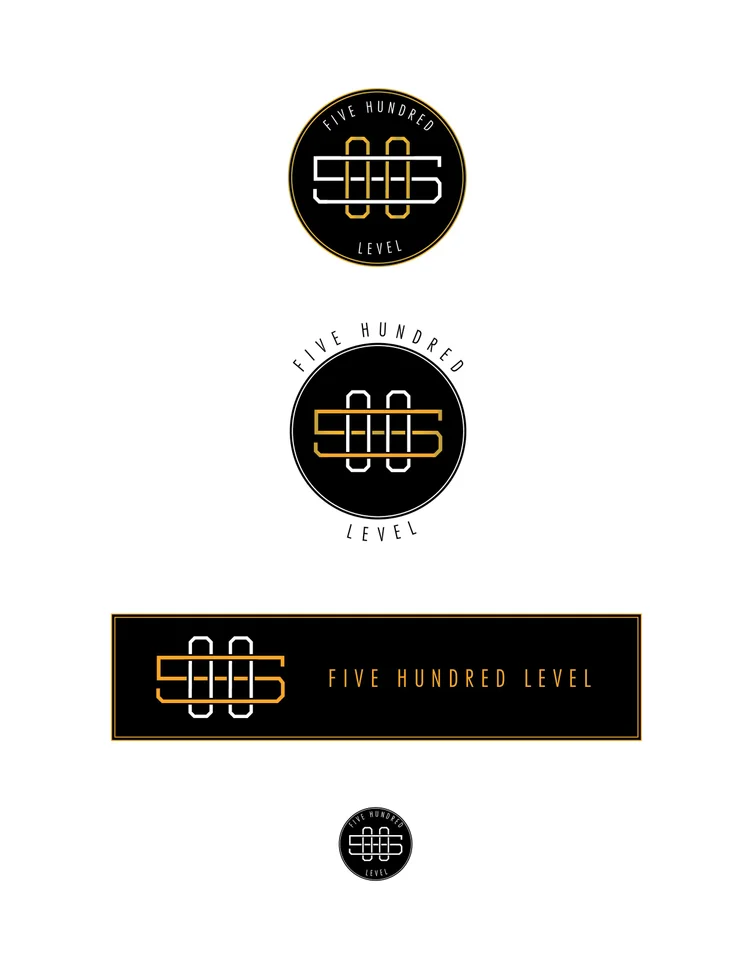 500 Level — Gold Logo