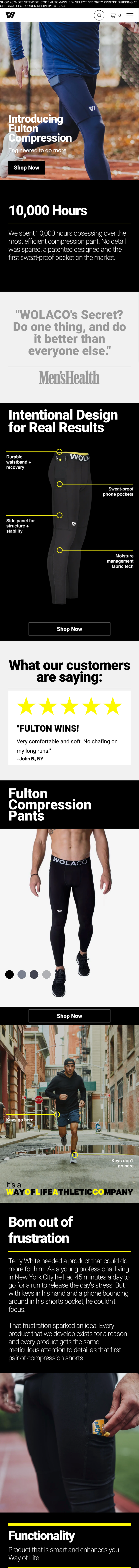 WOLACO — Fulton Compression Collection