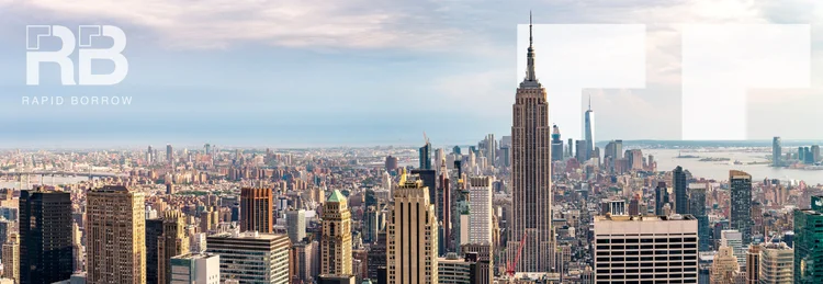 Rapid Borrow — Logo & New York Header