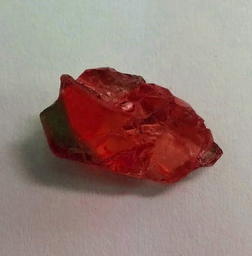 natural Orange Sapphire
