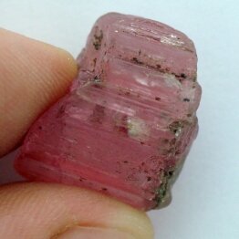 This orange Tourmaline before cutting