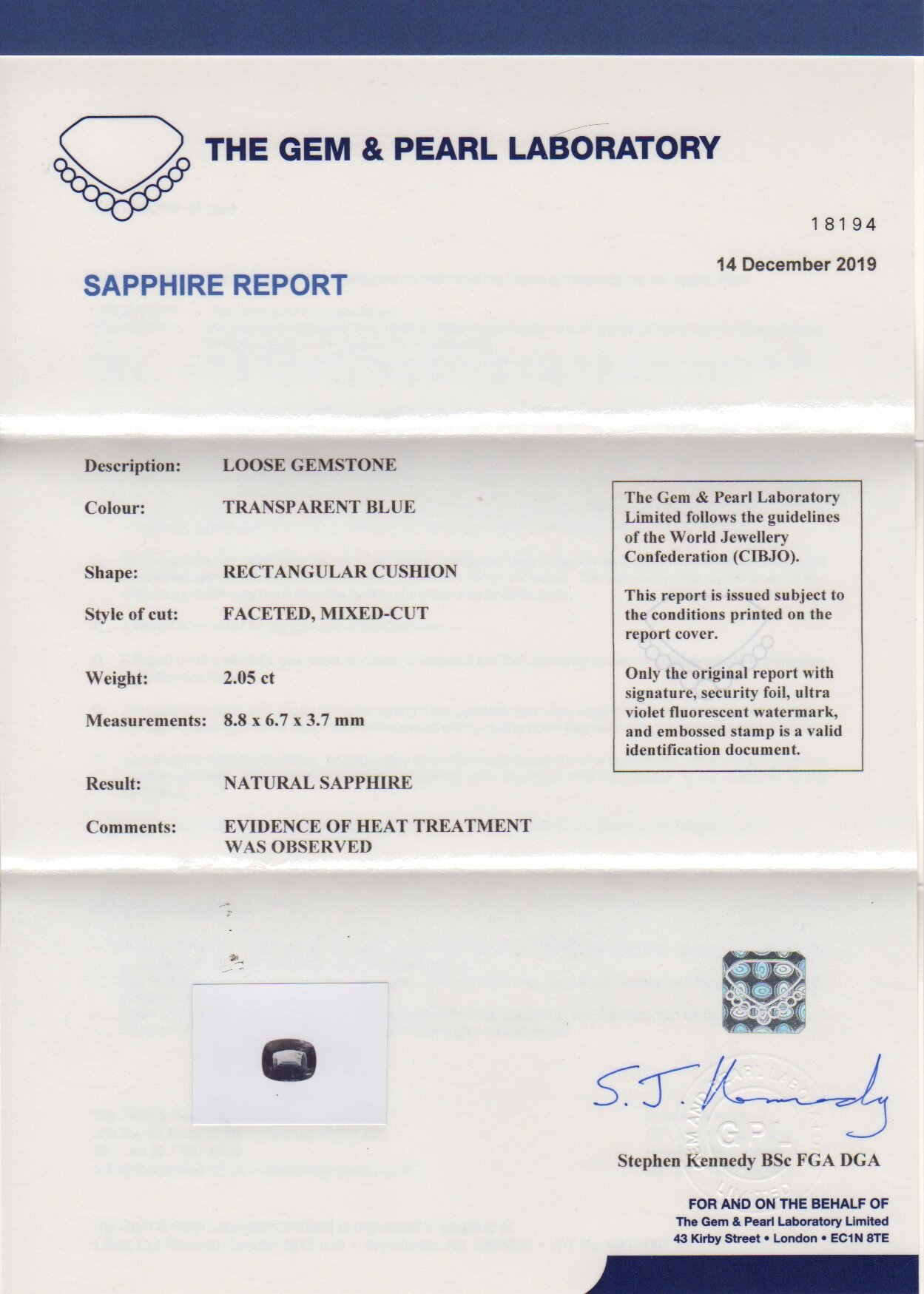 Gem Report