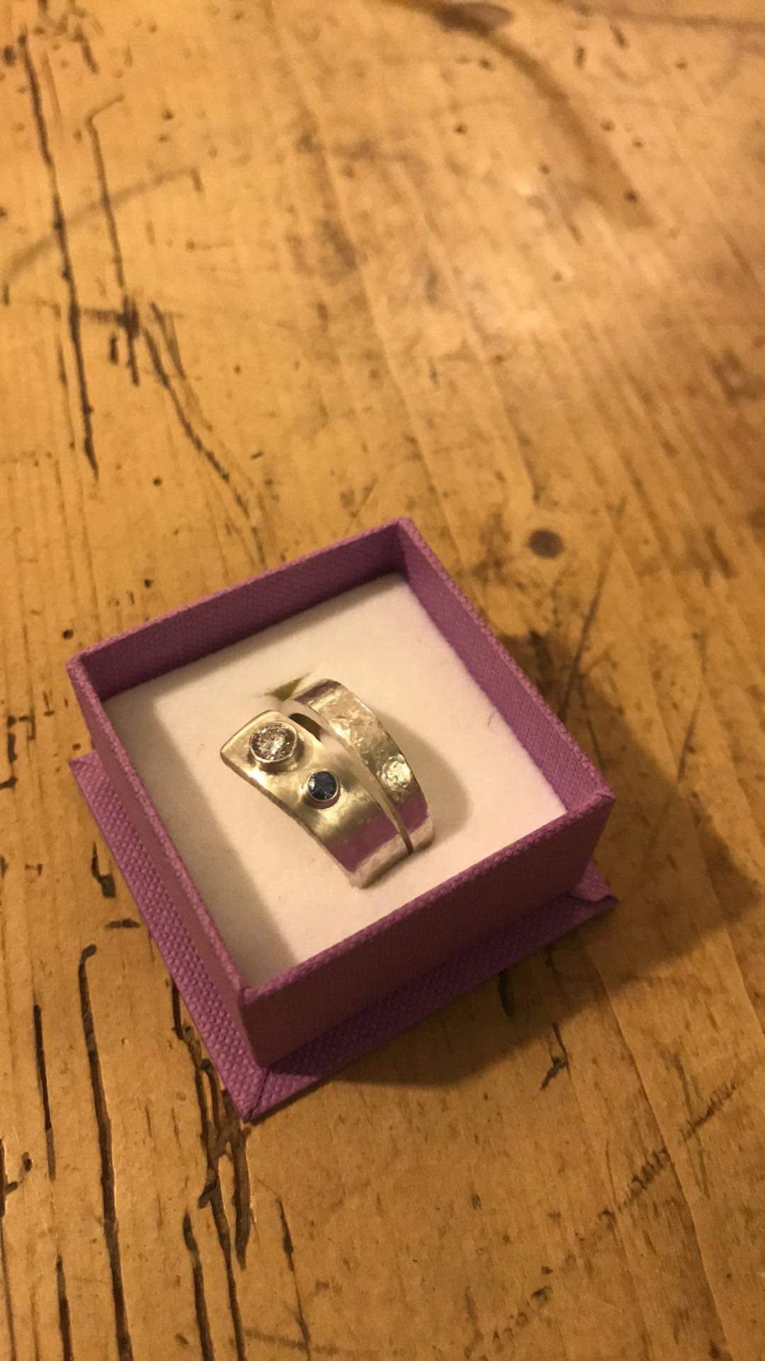 the finished ring