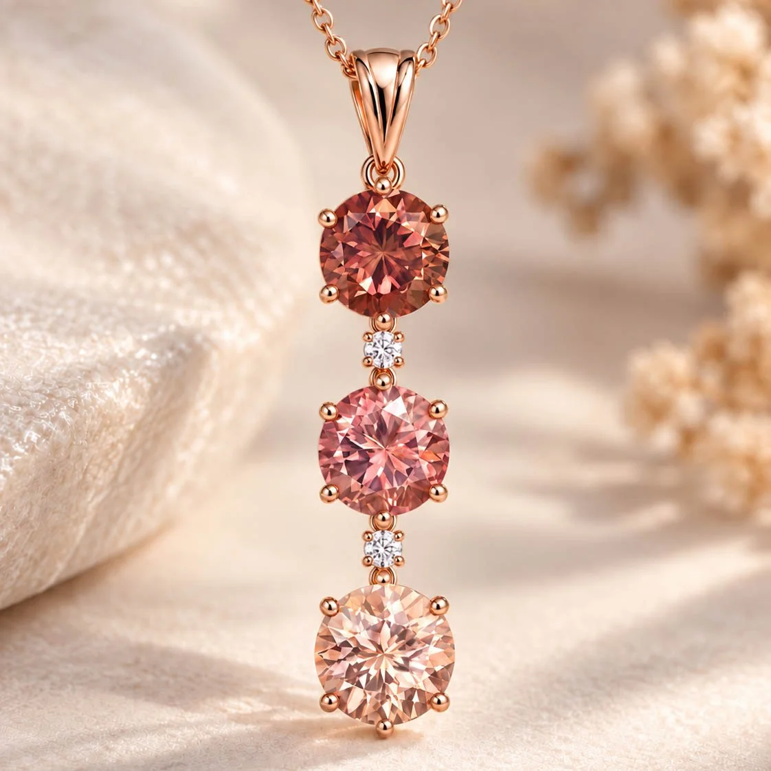 zircon necklace concept