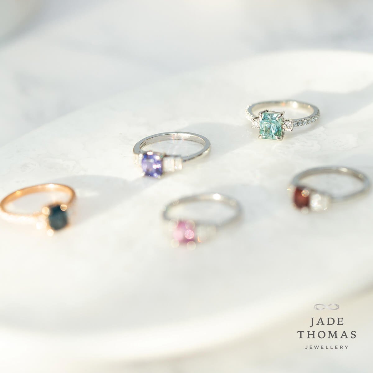 Pink Spinel and Diamond Ring