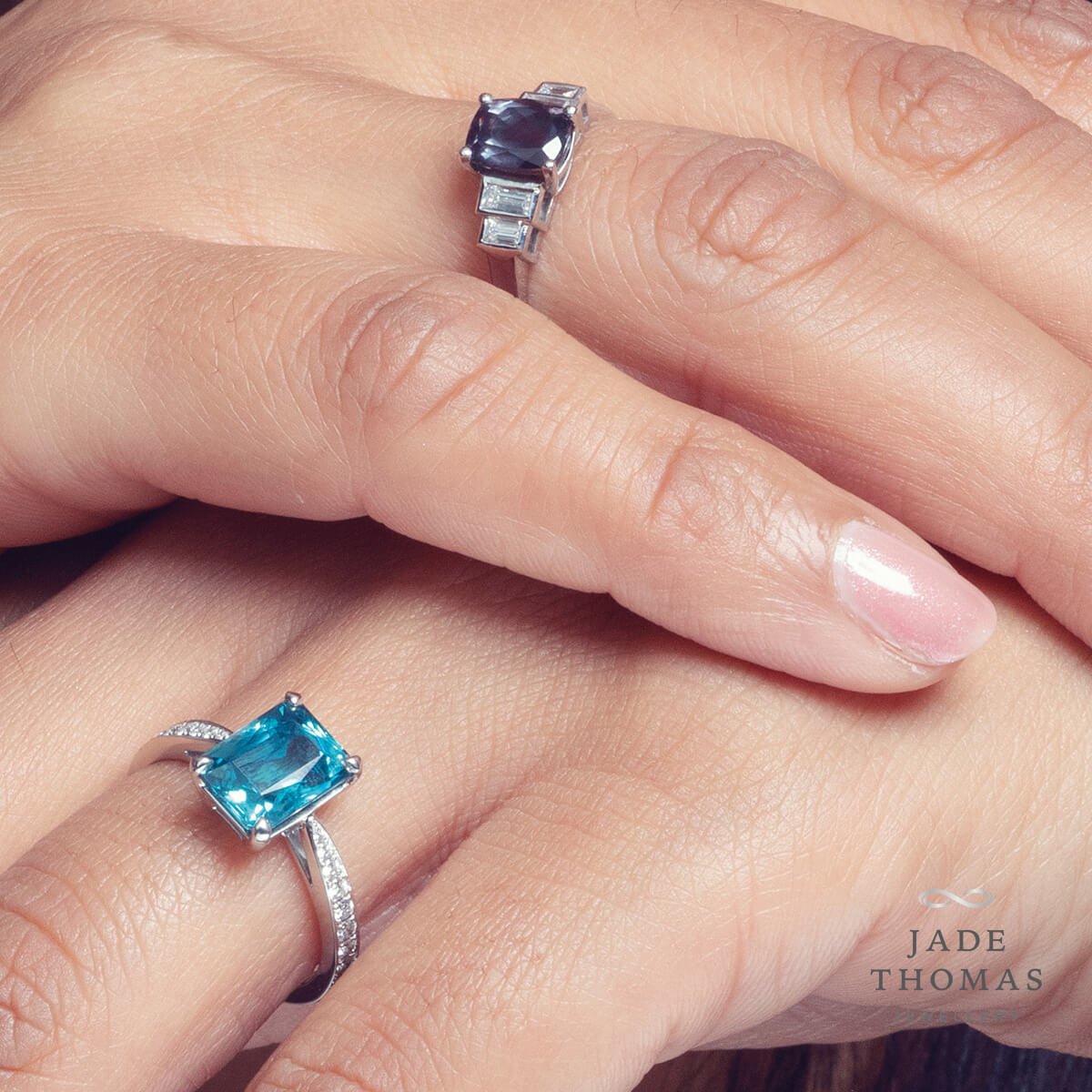 The Vicky Colour Change Garnet Ring