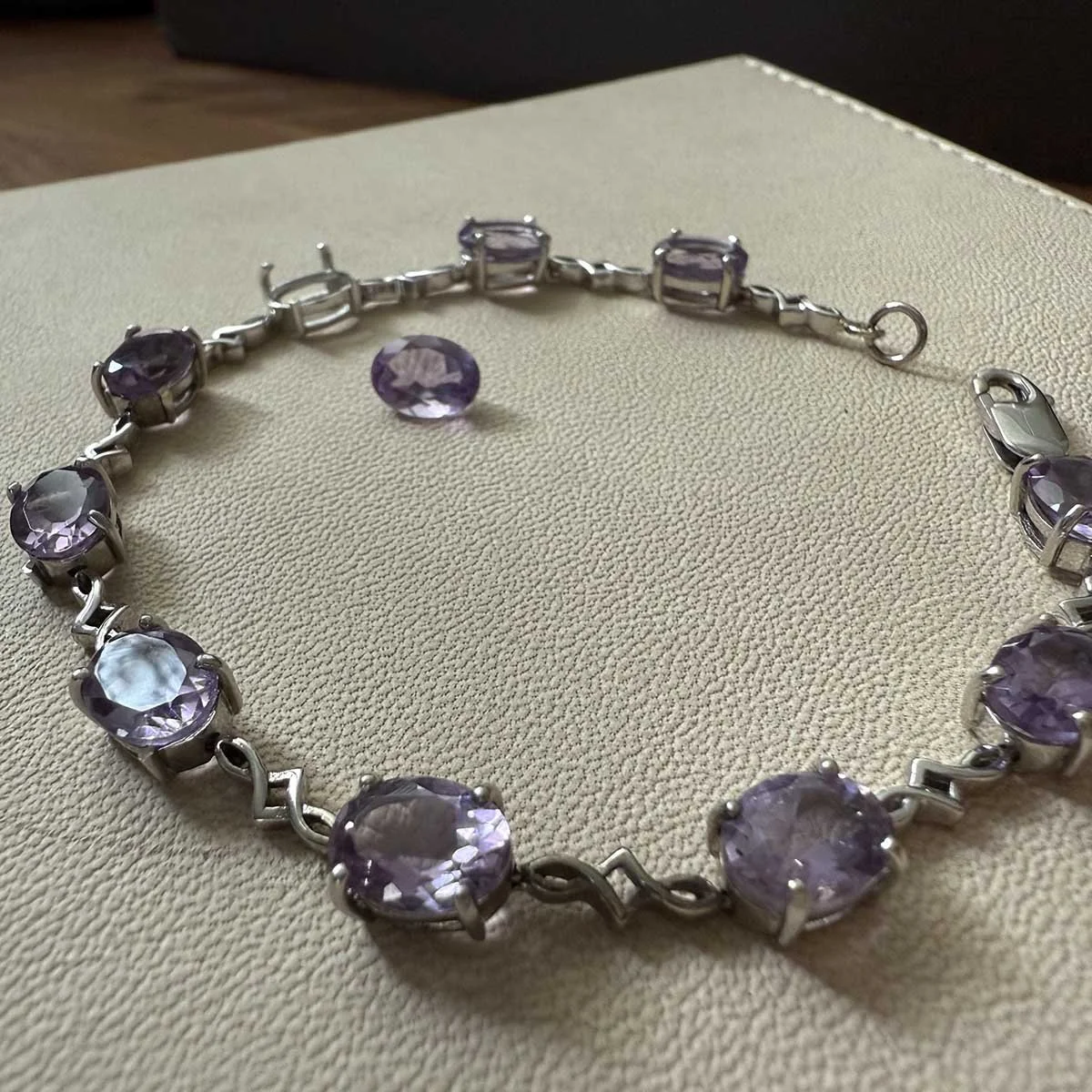 The broken bracelet