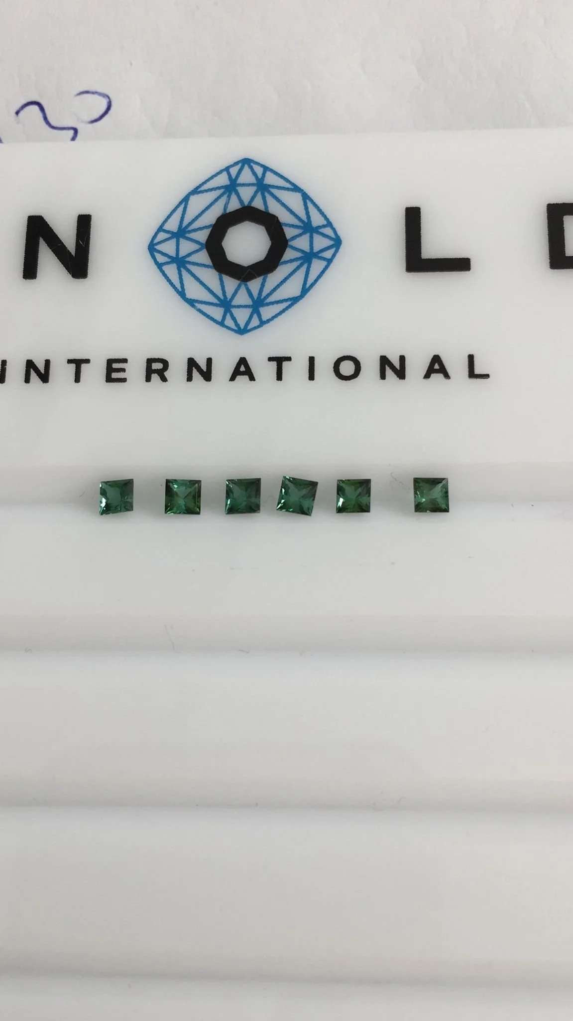 The loose tourmalines