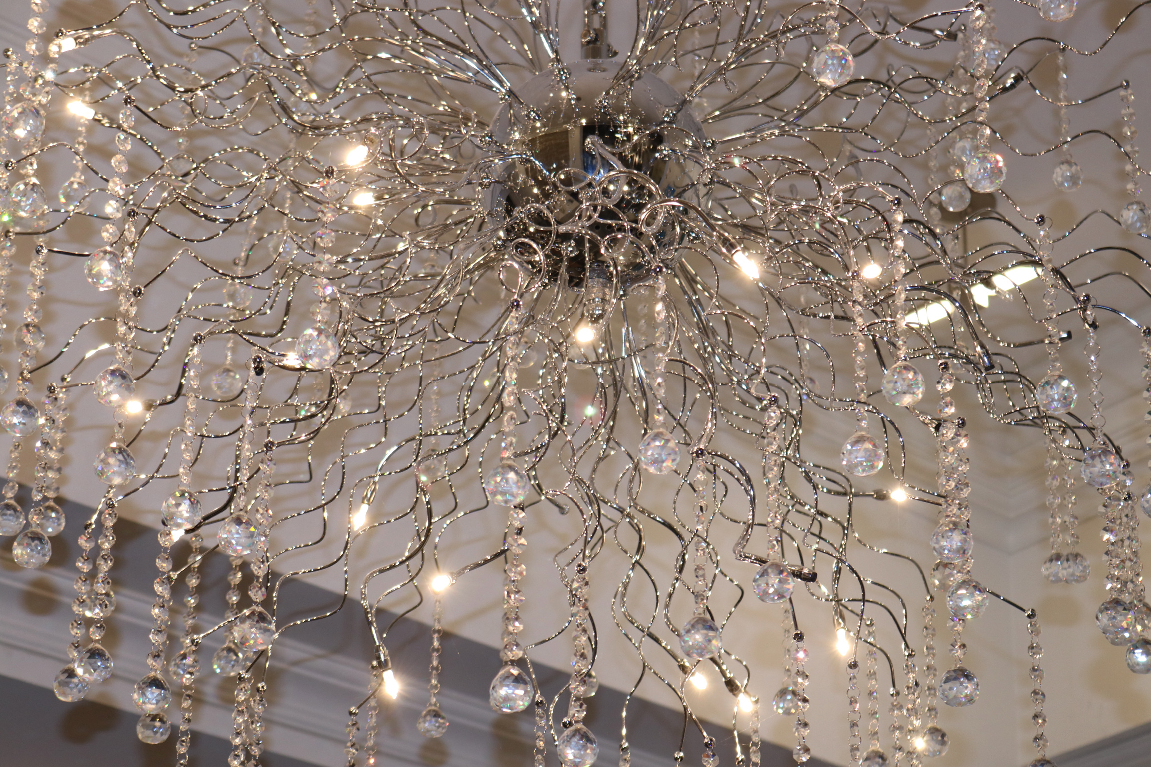 Beautiful chandelier at RBDC