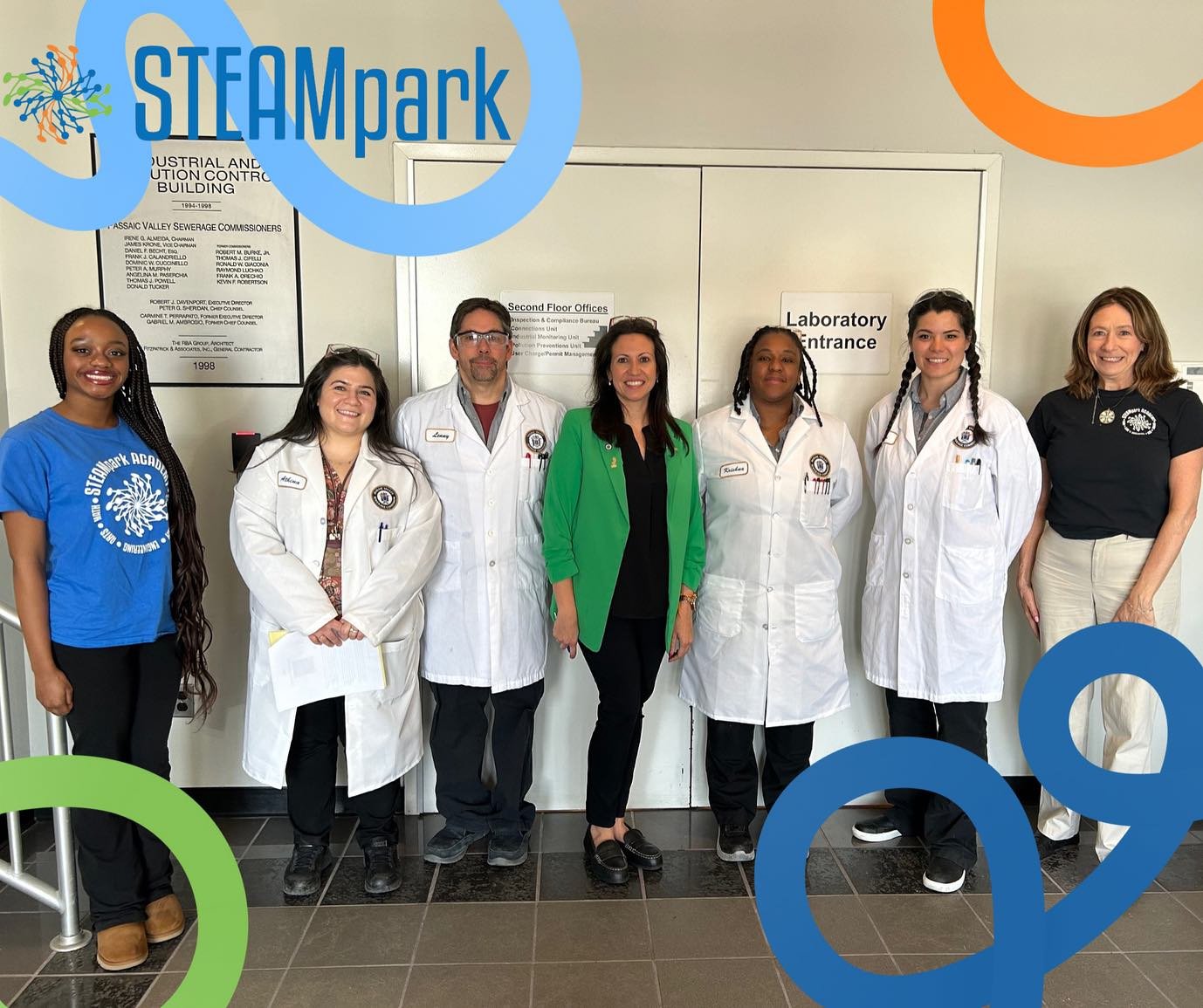 Another successful venture into the fascinating world of water!💧✨ STEAMpark had the opportunity to attend a Laboratory Tour at the Passaic Valley Sewerage Commission 🥼🔬 learning all the moving parts of keeping our waters clean! 🌊 As part of our w