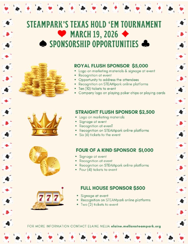 Steampark's Texas Hold'em Tournament 2026