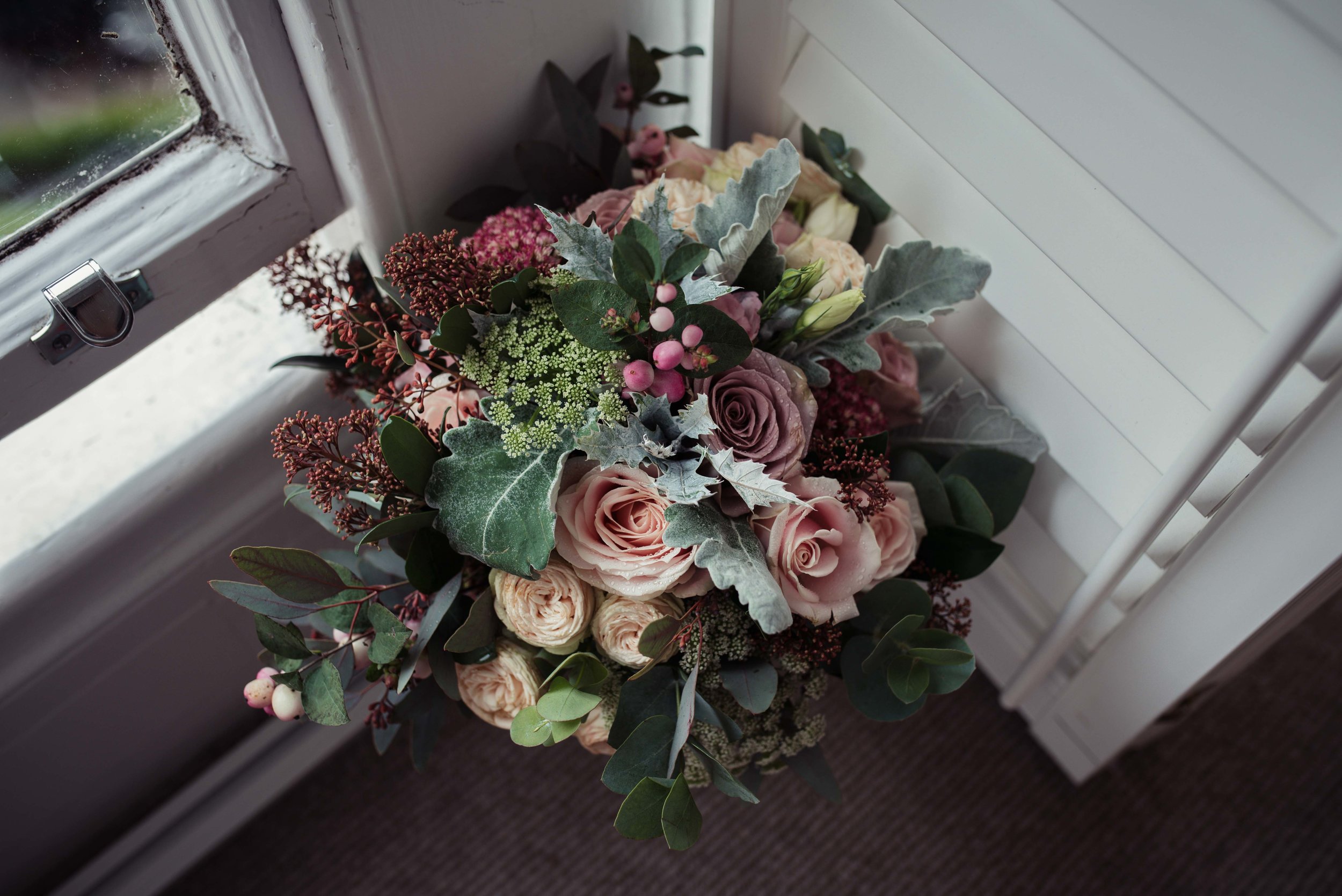 Wedding flowers for the bride