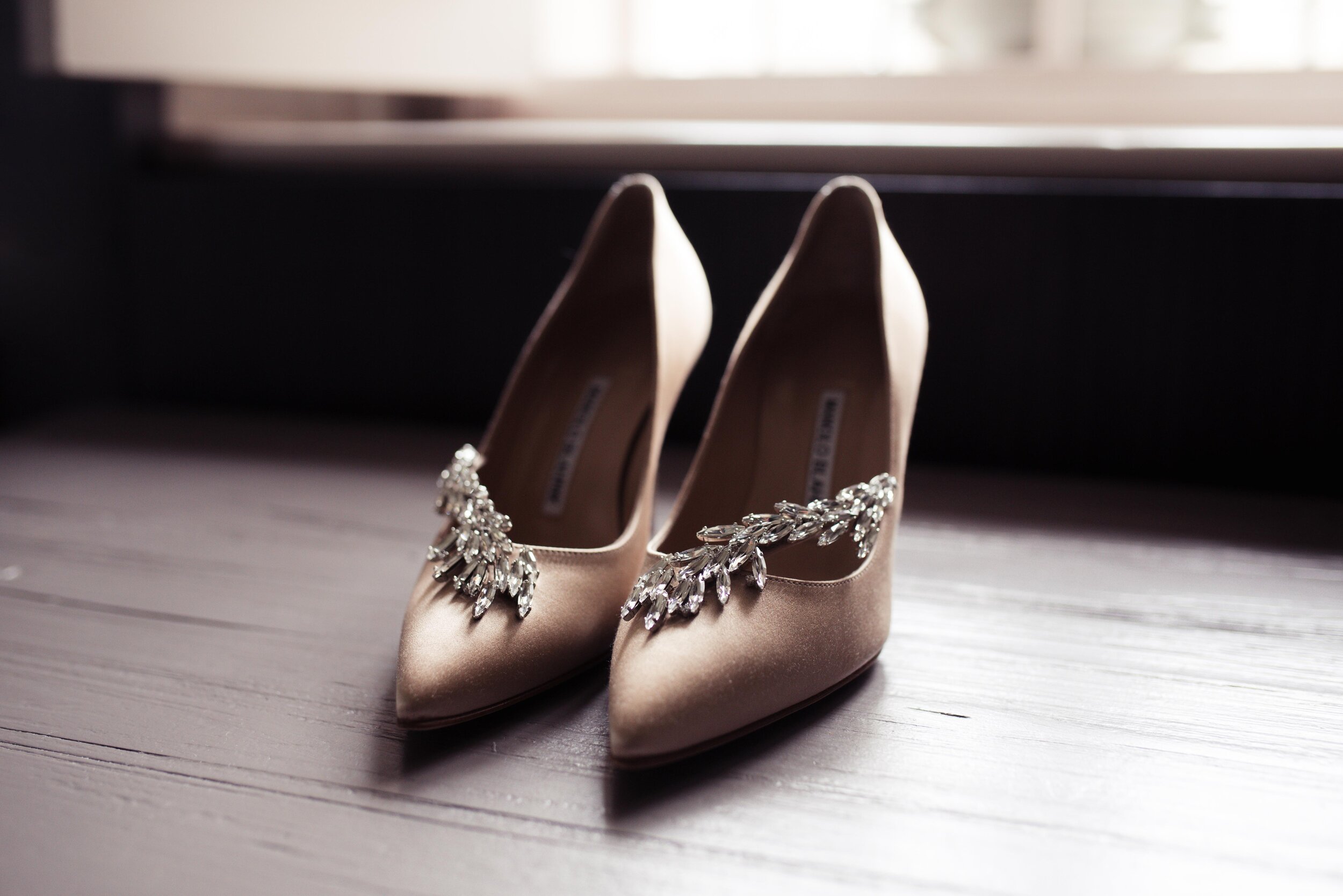 Bridal Shoes at Abbey House