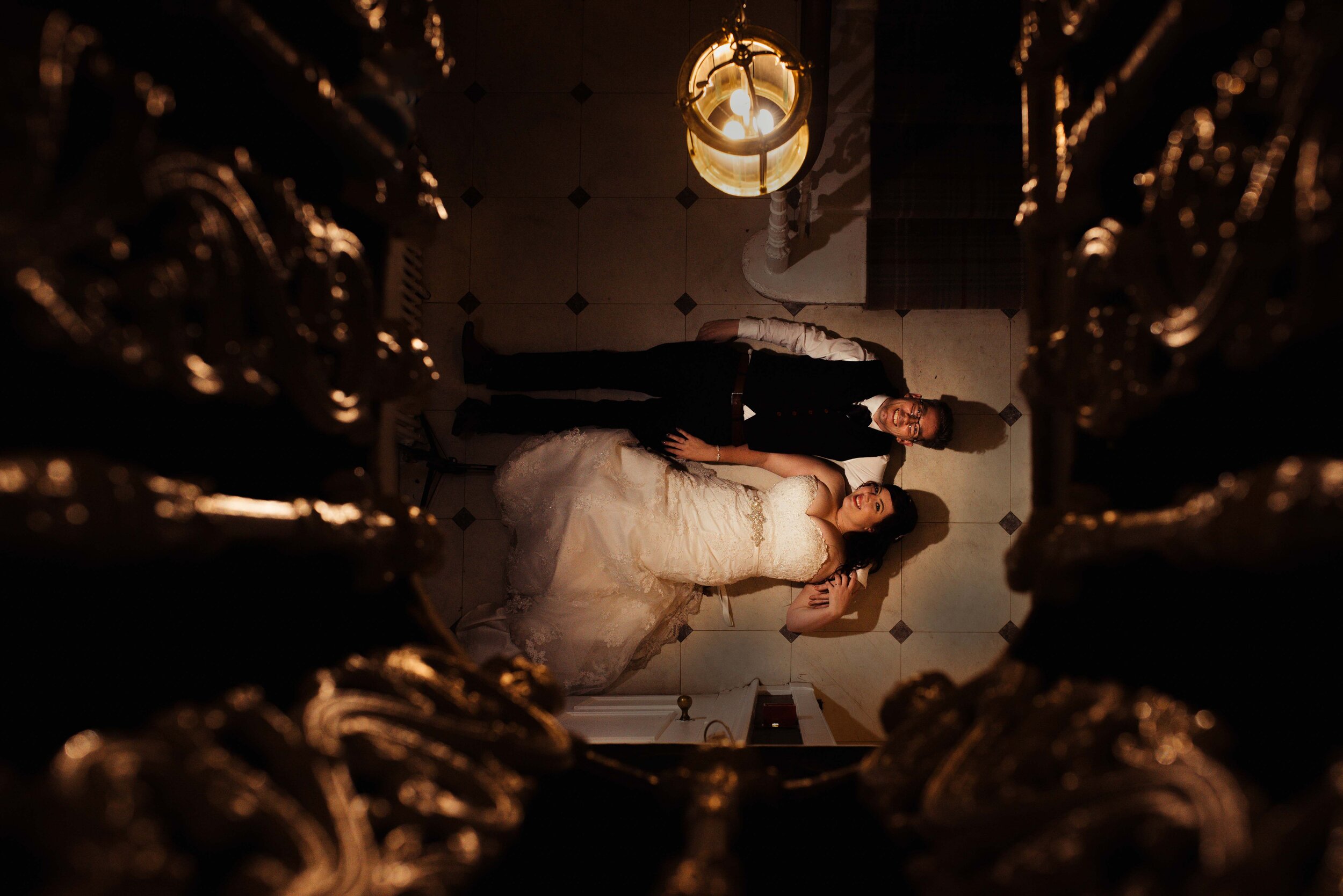 Quirky wedding photography